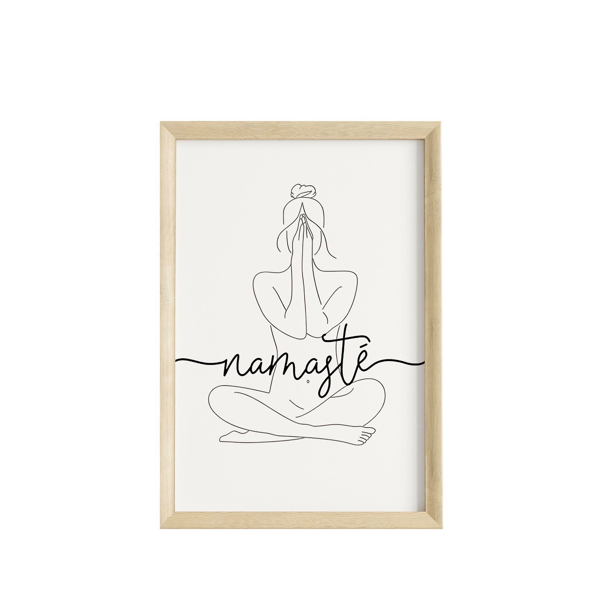 JUSTGOODMOOD Poster Premium ® Namaste Poster