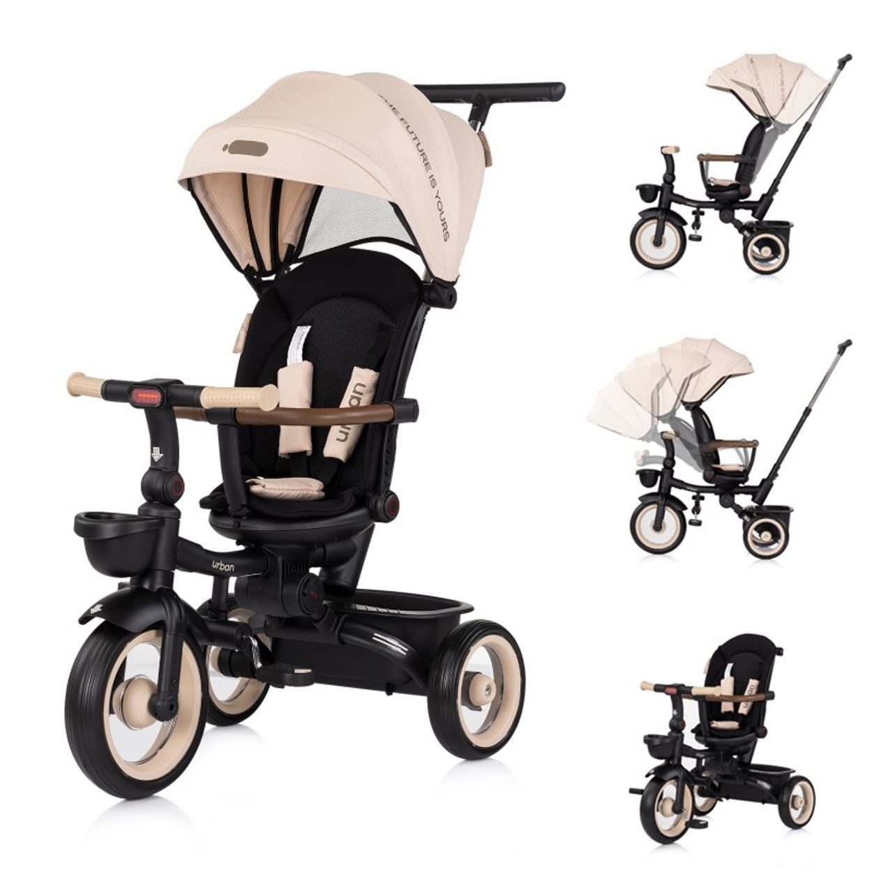 Chipolino Dreirad Dreirad, Tricycle Urban, Lenker