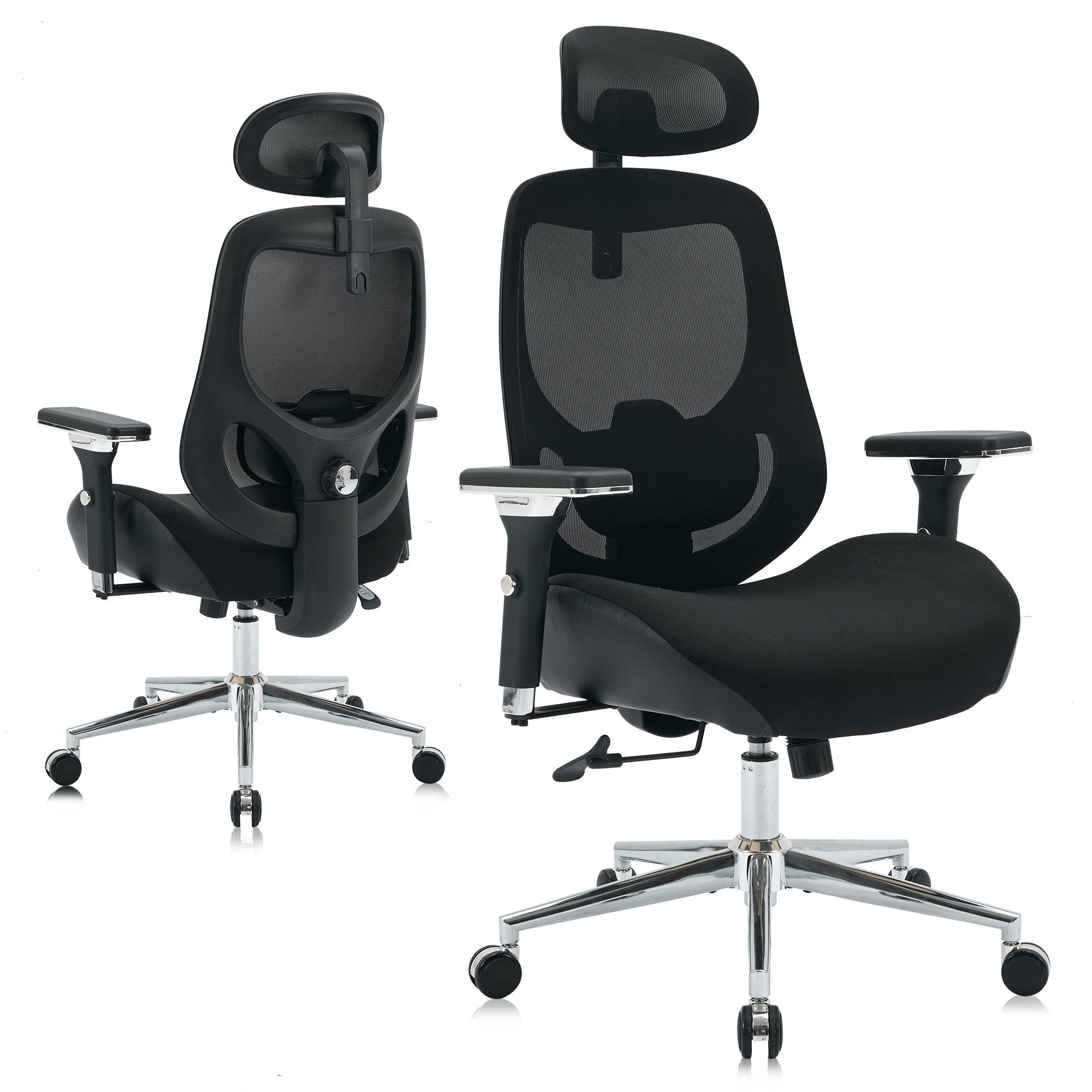 SeedWave Bürostuhl Ergonomischer Bürostuhl mit 16