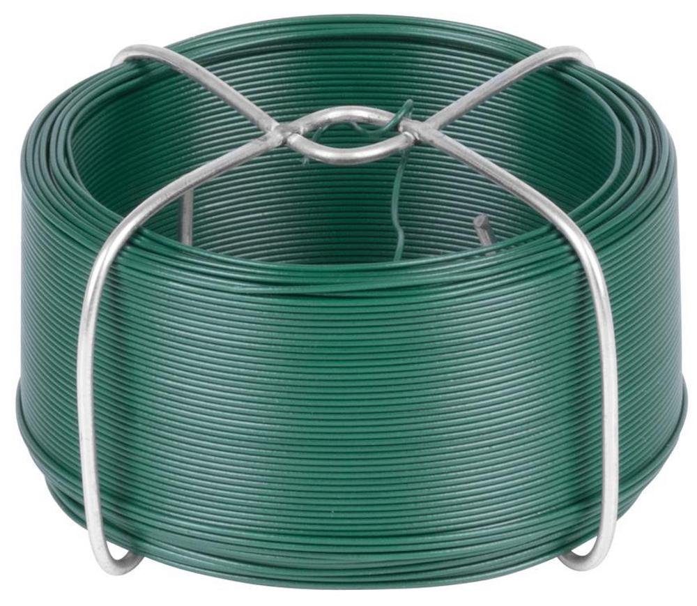PROREGAL® Gartenzaun Draht, Gartendraht, PVC beschichtet