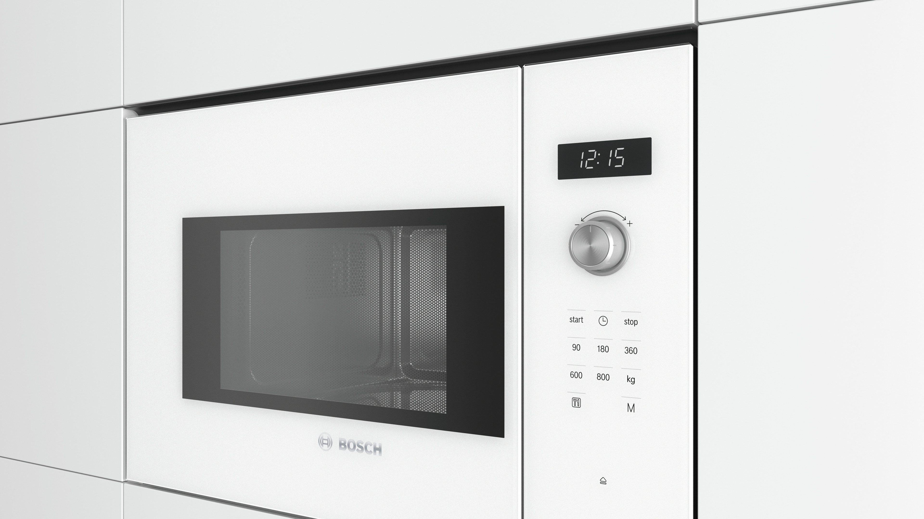 BOSCH Einbau-Mikrowelle BFL524MW0, Mikrowelle, 20 l
