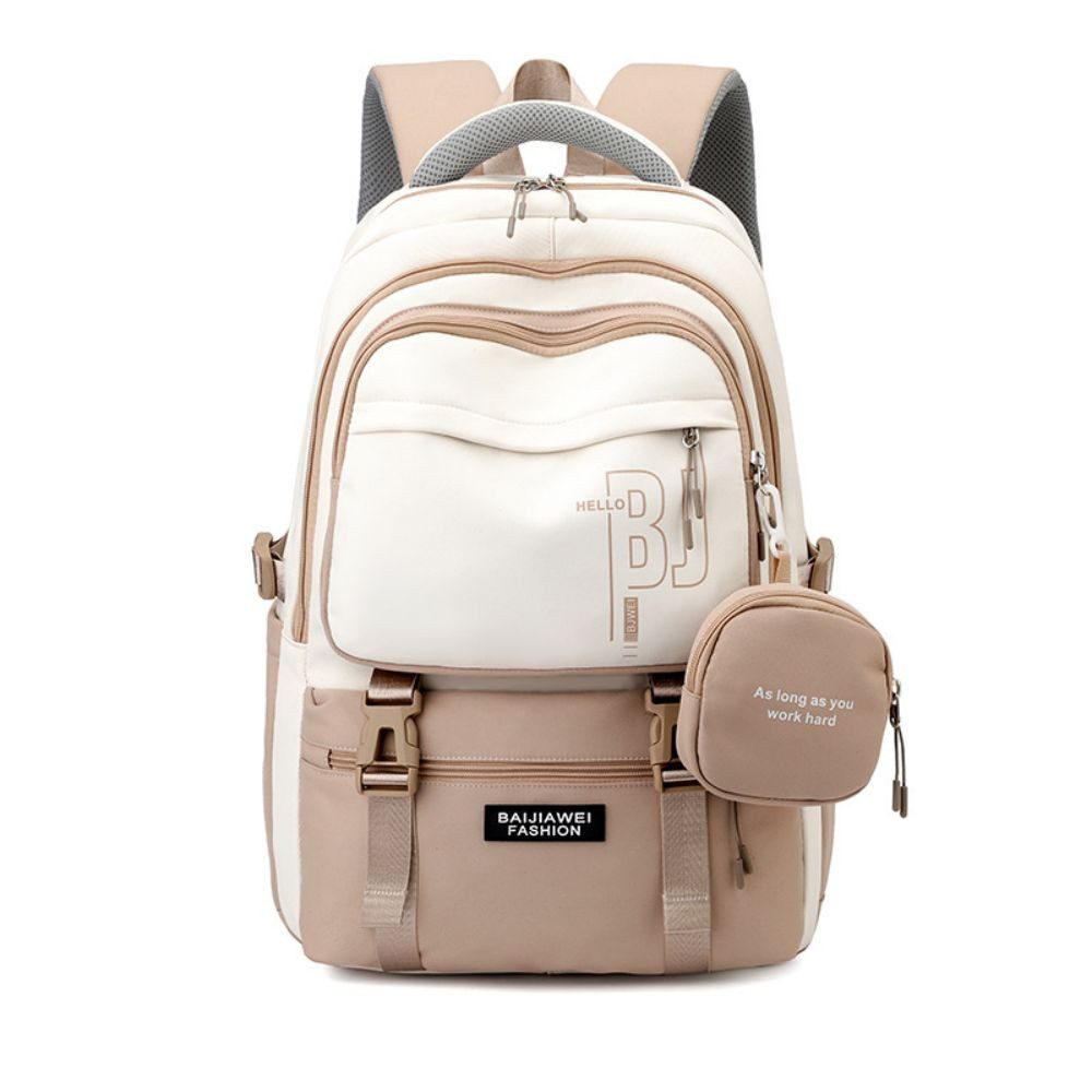 Fanttik Schulrucksack Wasserdichter Schulrucksack mit Geldbörse