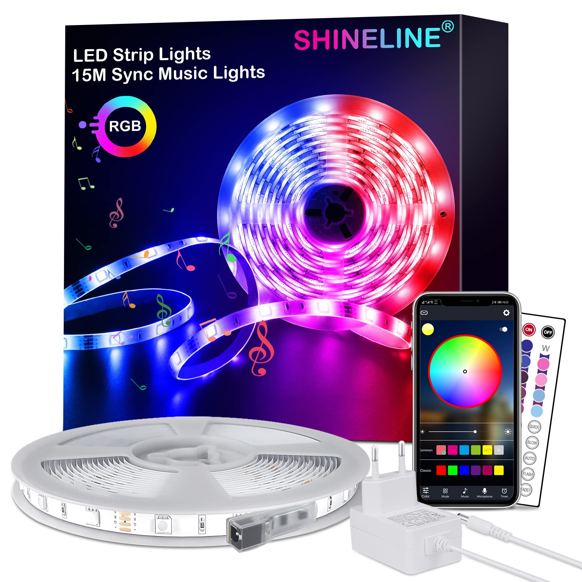 YI LED Stripe LED Strip 12.5M,APP