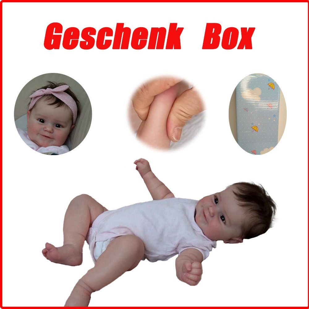 MC Star Babypuppe 49cm Babypuppen reborn