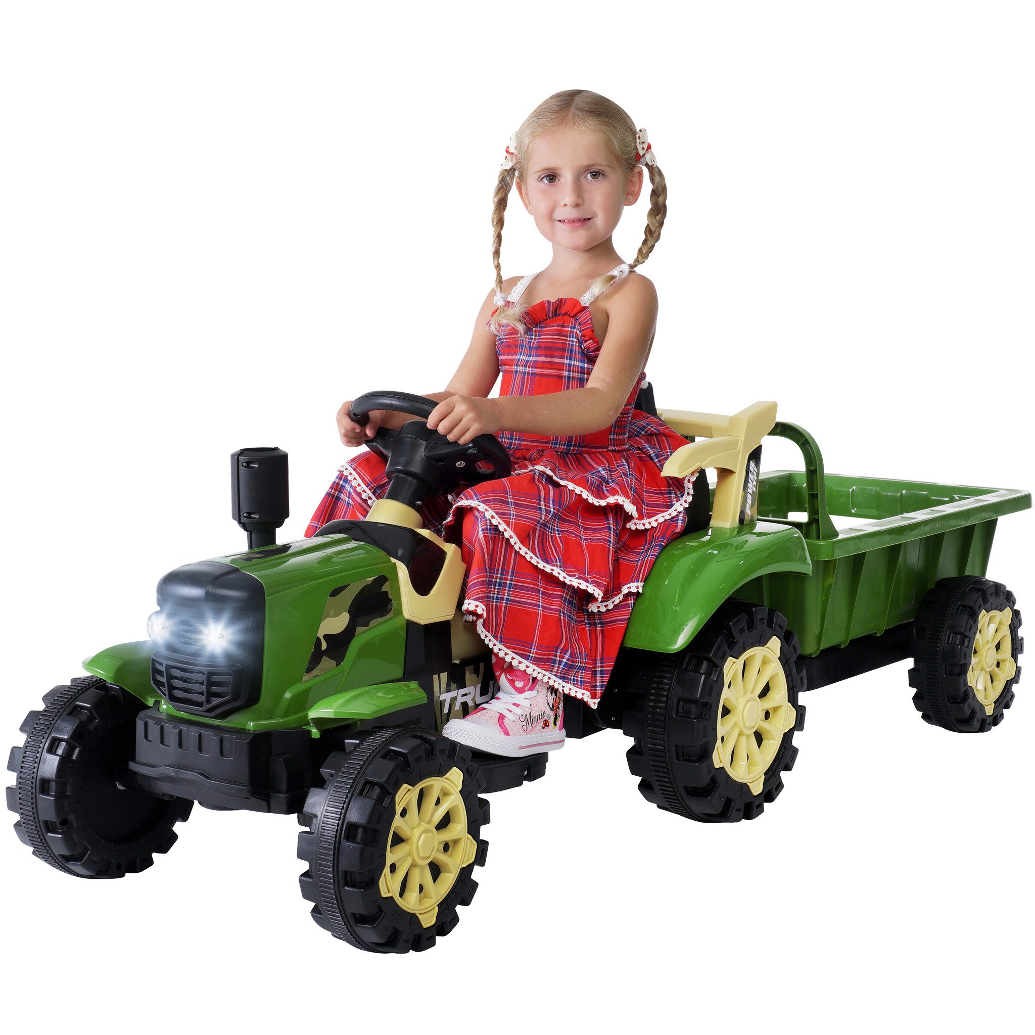 Actionbikes Motors Elektro-Kindertraktor Kinder Elektro Traktor
