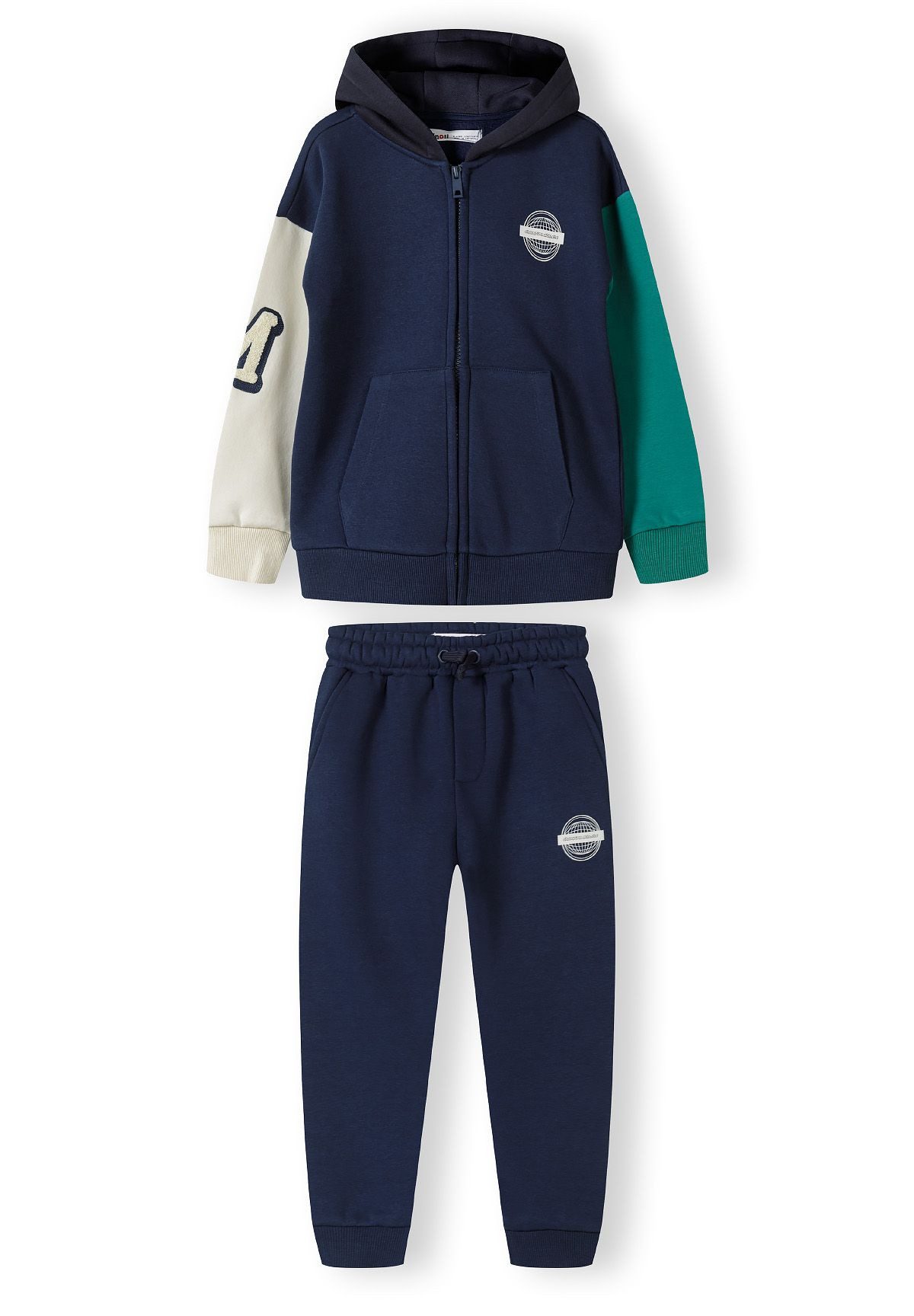 MINOTI Jogginganzug Jogginganzug mit Kapuzensweatshirt mit