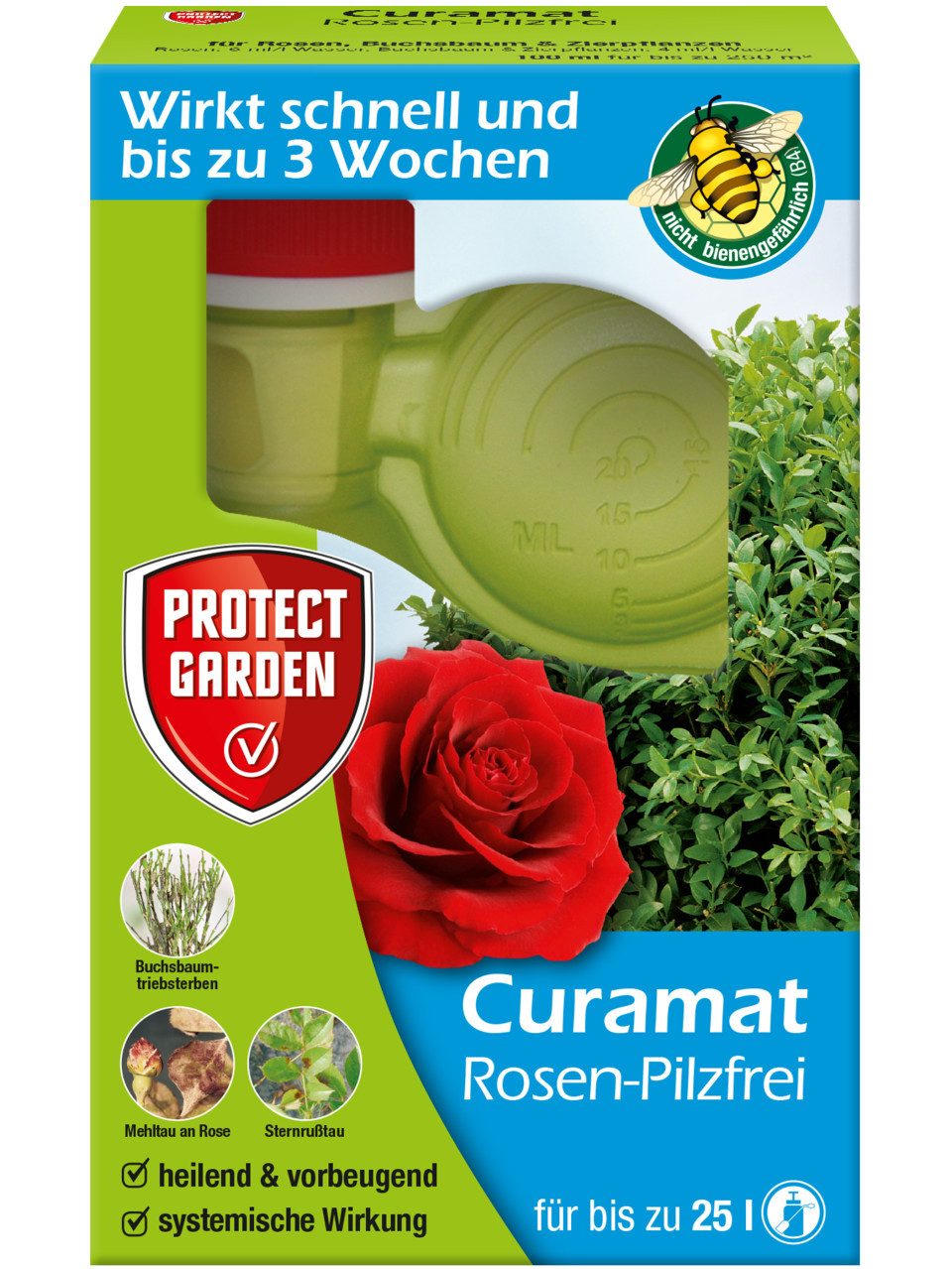 PROTECT Pflanzen-Pilzfrei Protect Garden Curamat Rosen-Pilzfrei