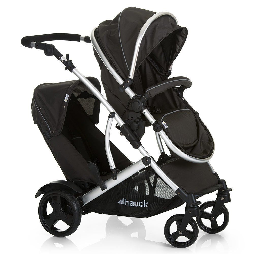 Hauck Geschwisterwagen Duett 2 - Black,
