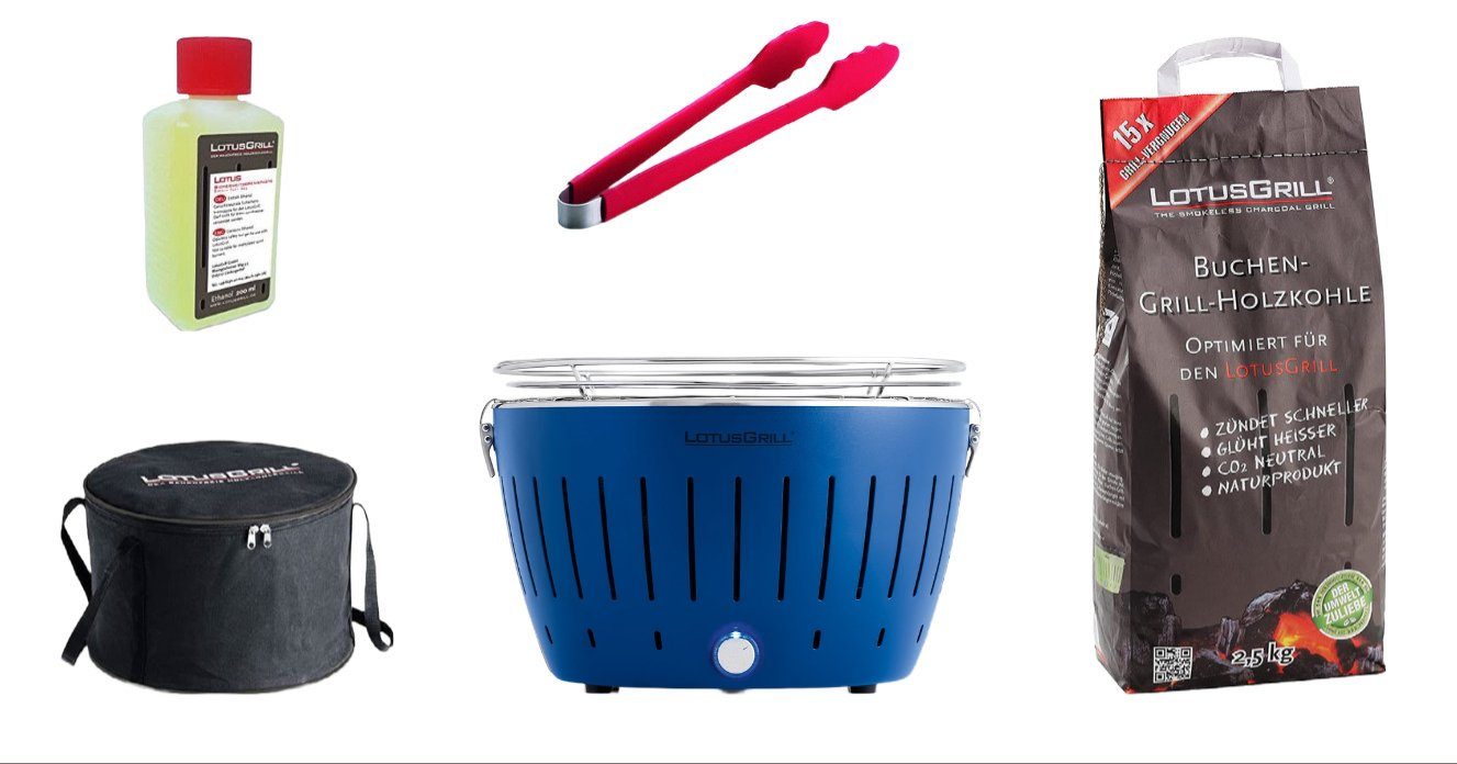 LotusGrill Holzkohlegrill LotusGrill Starter-Set Classic Grill