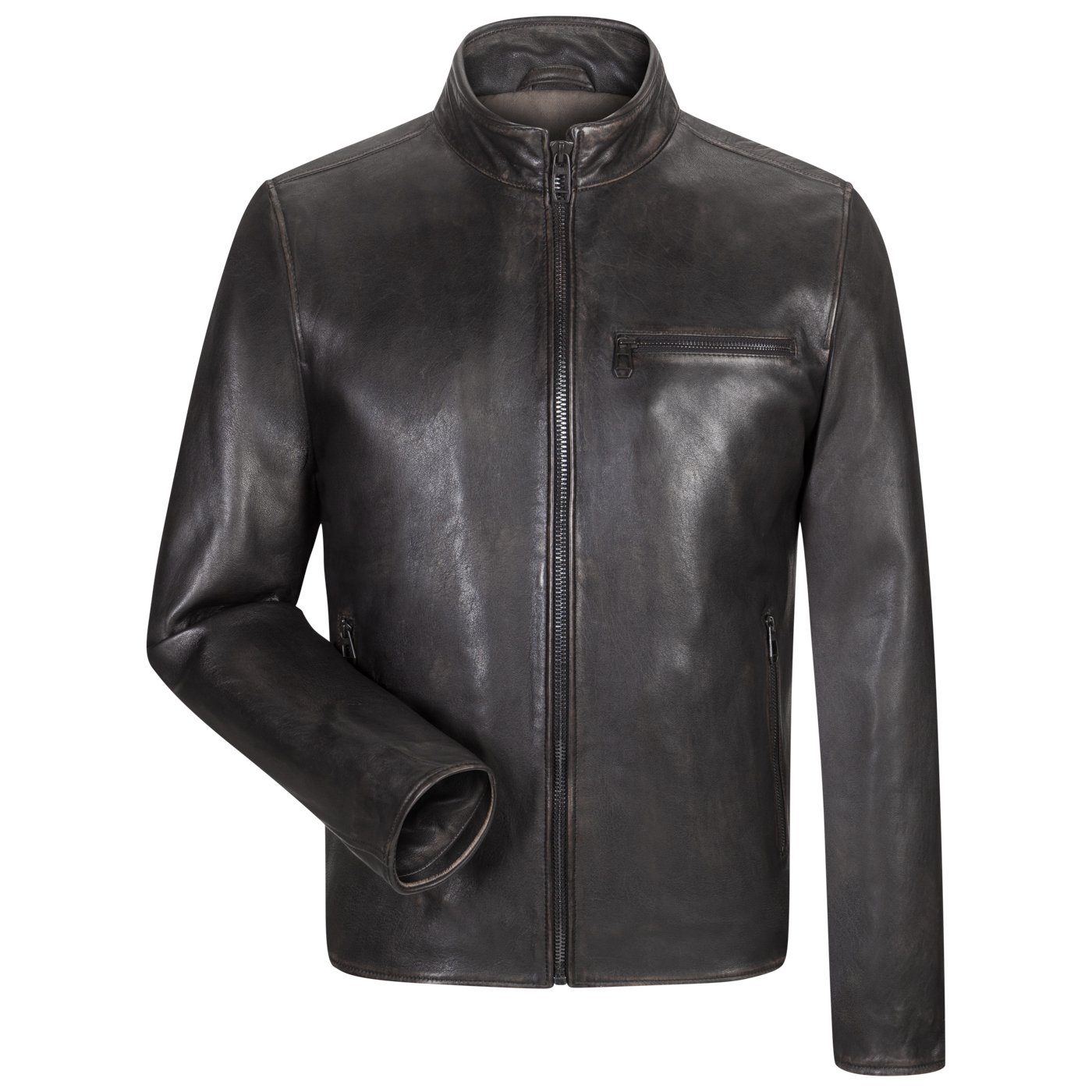 Milestone Lederjacke Nilo Herrenjacke mit Fütterung