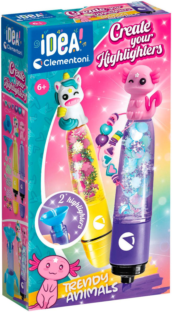 Clementoni® Kreativset Idea, Deine Textmarker-Kreationen -