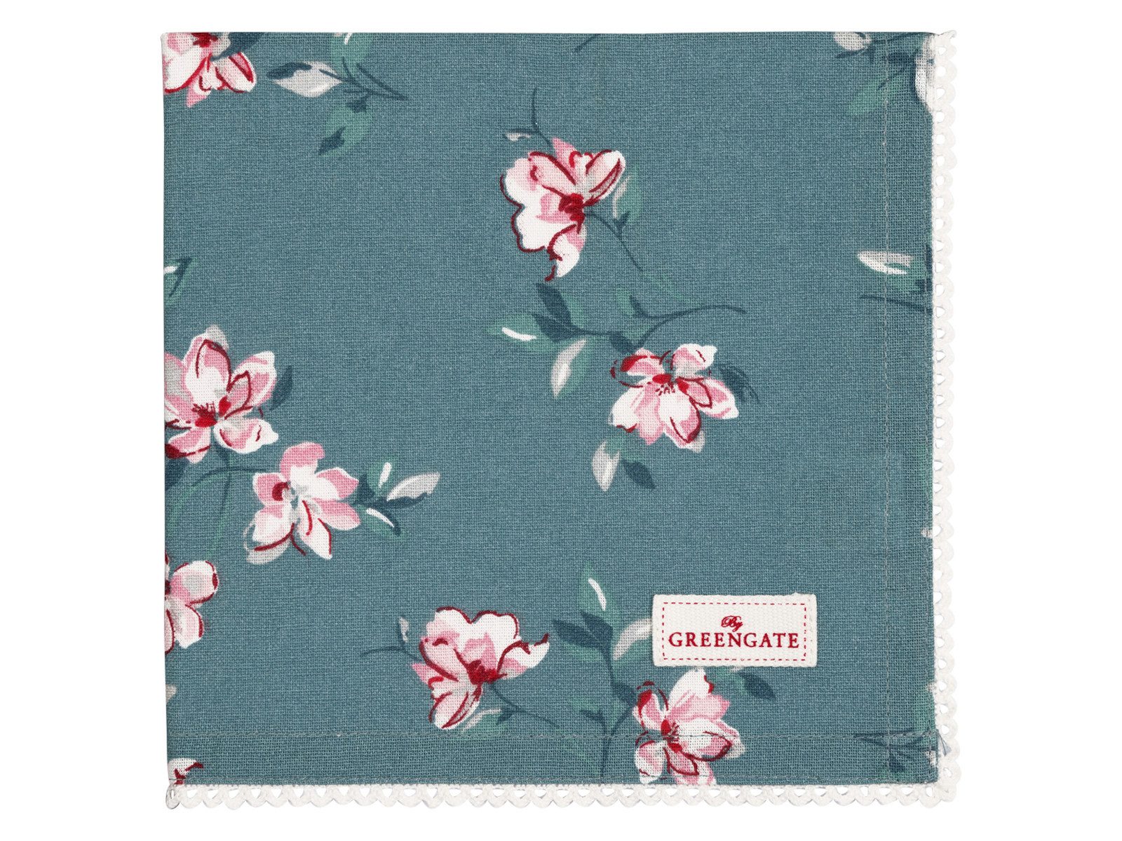 Greengate Stoffserviette Clair Stoffserviette mit Spitze