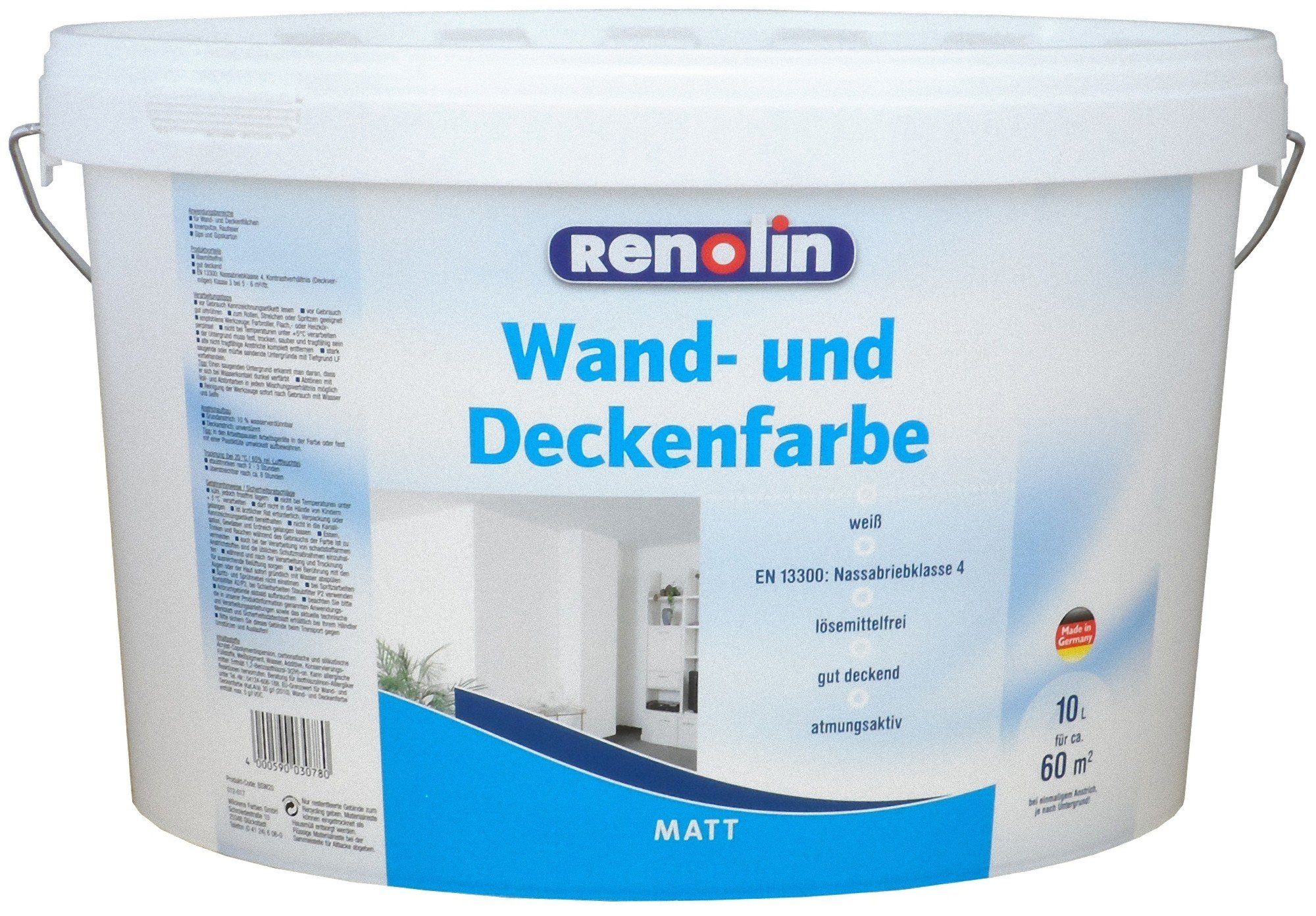 Wilckens Farben Wandfarbe, Renolin Wand- und