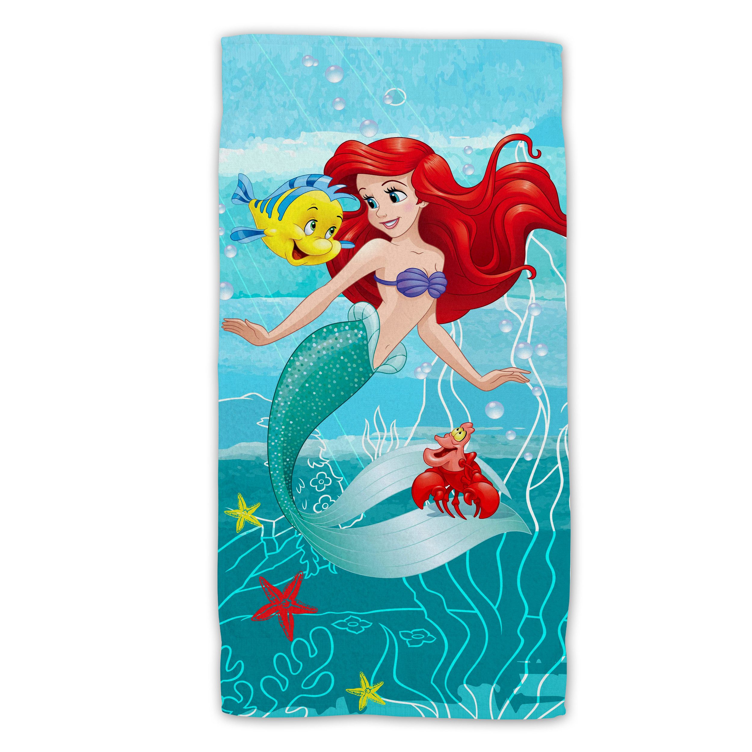 Jerry Fabrics Strandtuch Ariel Friends 70x140