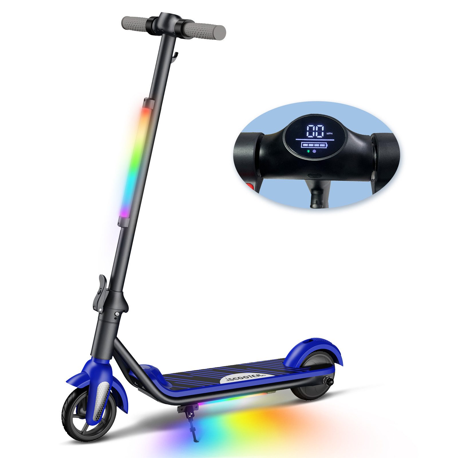 Fanttik Elektro-Kinderroller Kinder faltbarer E-Scooter mit