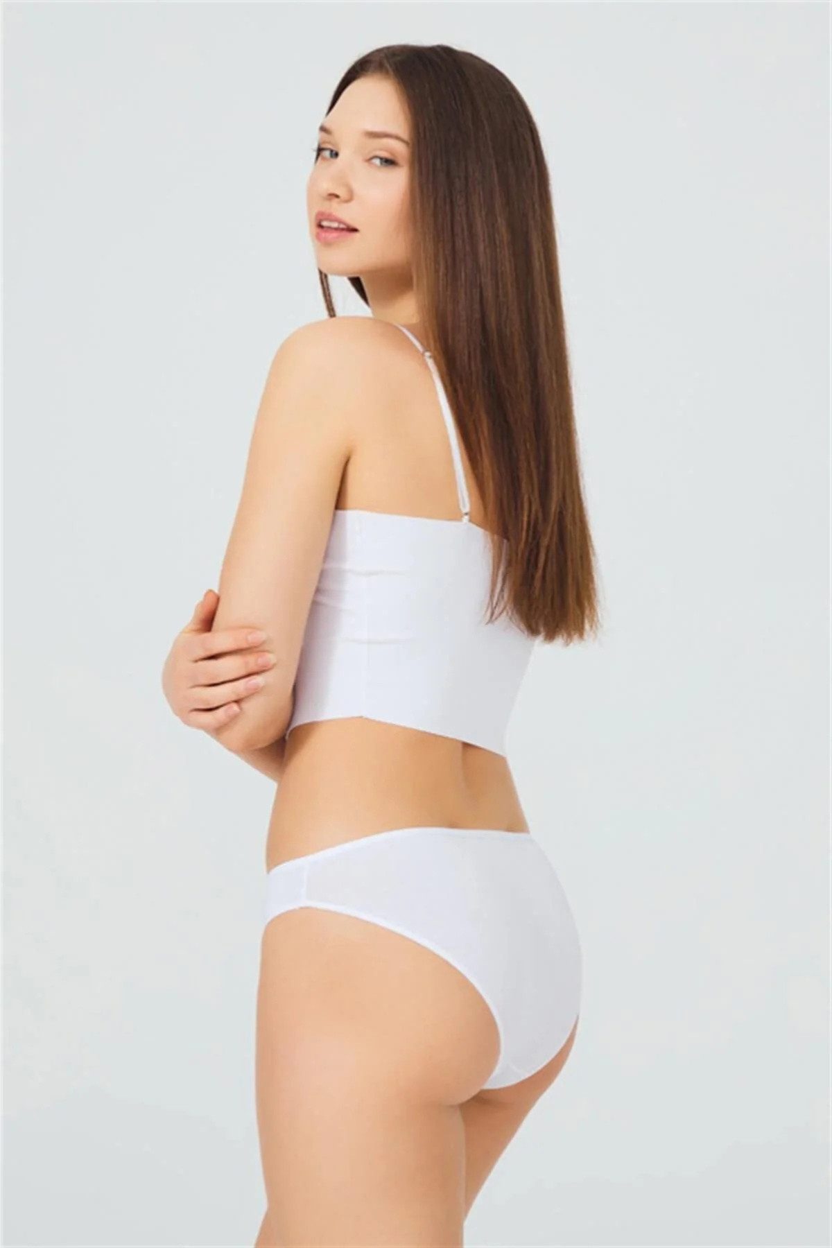 Cottonhill Bikinislip Damenunterwäsche aus elastischer Baumwolle
