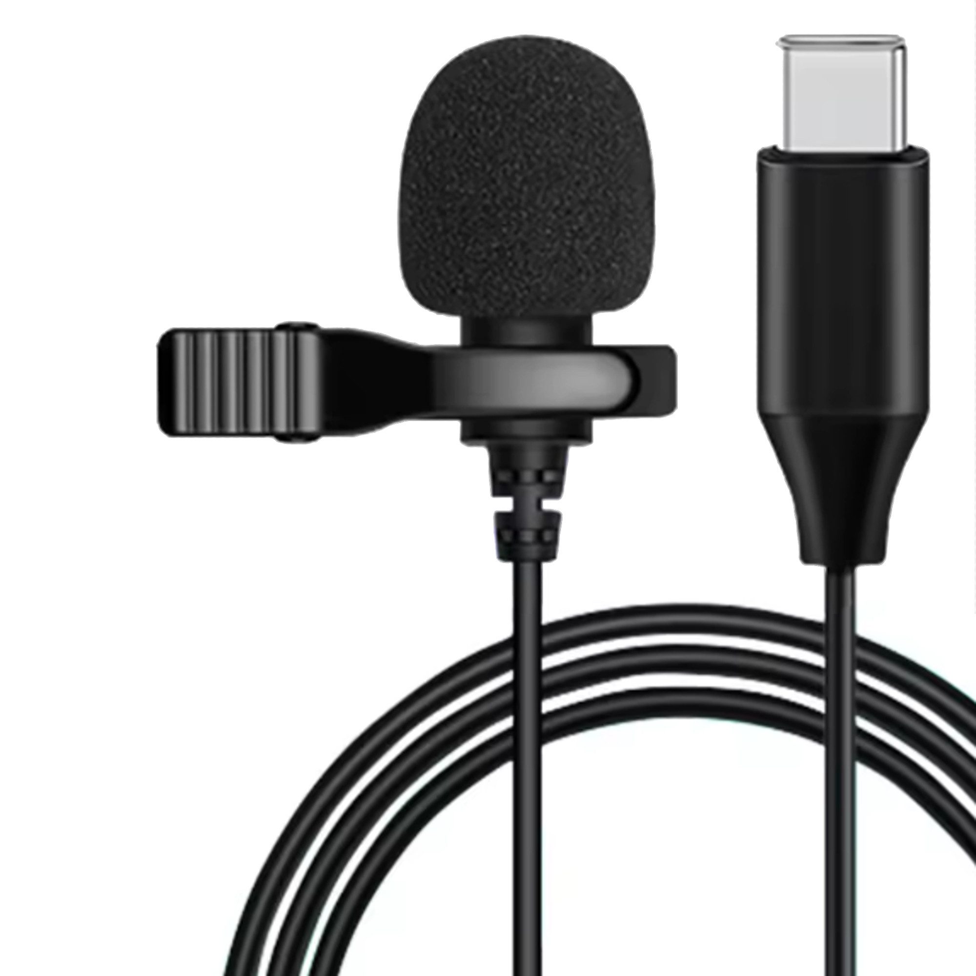TronicXL Mikrofon USB-C Ansteckmikrofon Mikrofon Ansteck