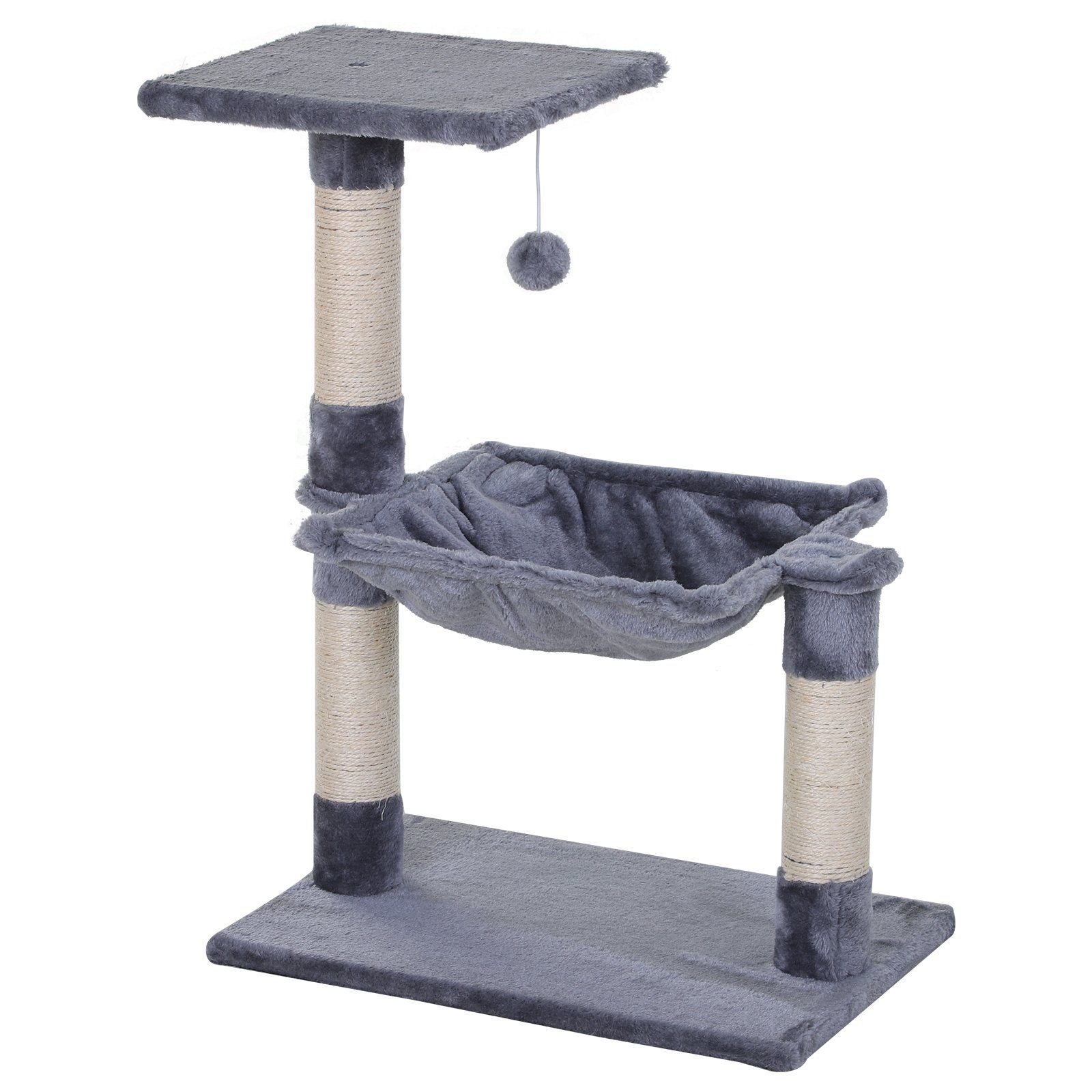 PawHut Kratzbaum Kletterbaum Katzenbaum Kratzbaum mit