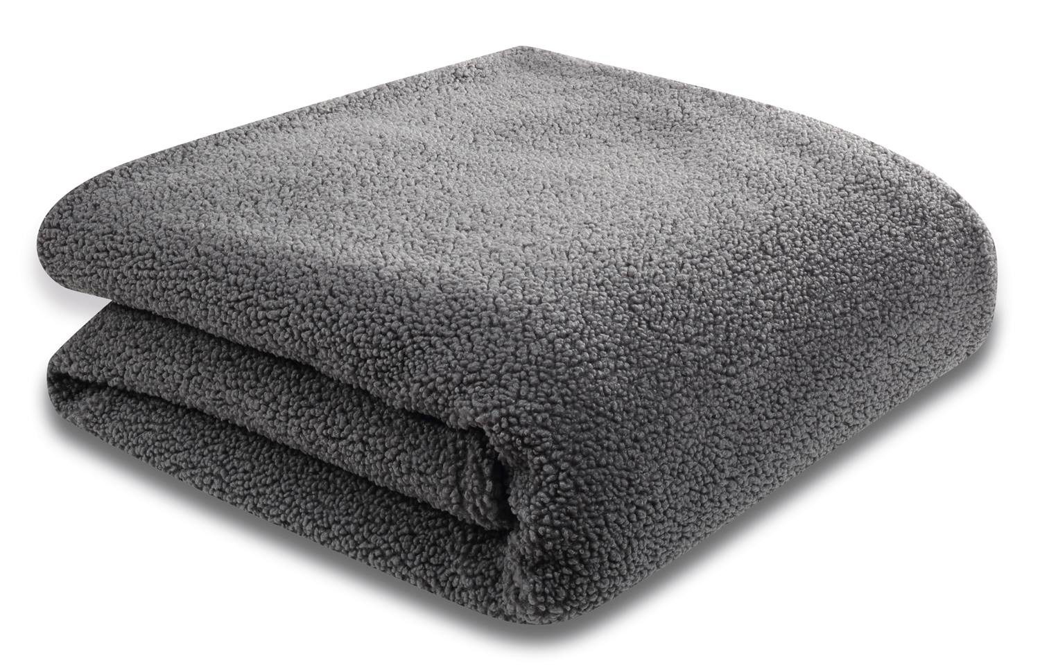 Wohndecke Wohn- und Kuscheldecke, Biederlack, Teddyplüsch