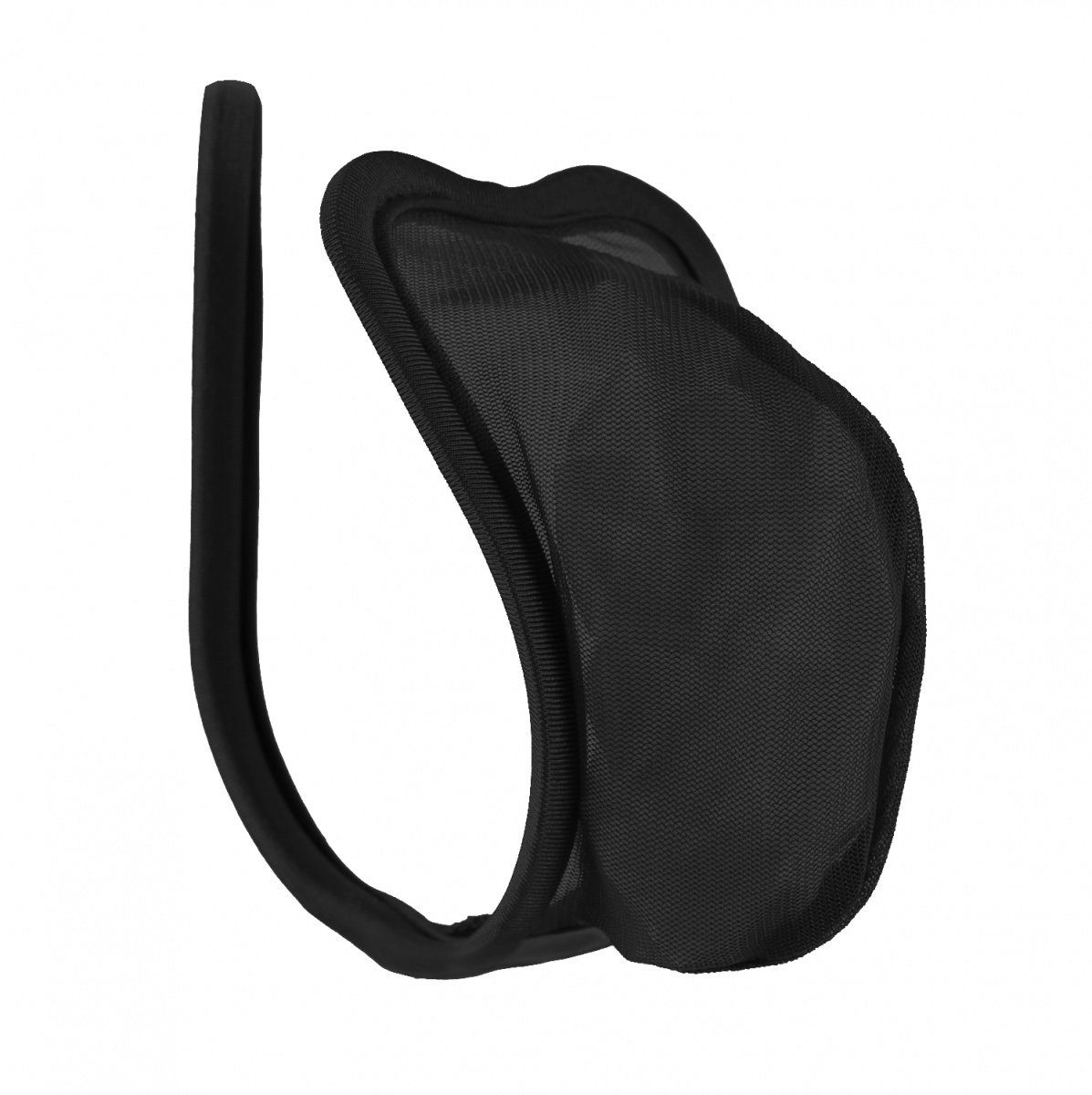 Lau-Fashion Tanga C-String Schwarz Transparent Männer