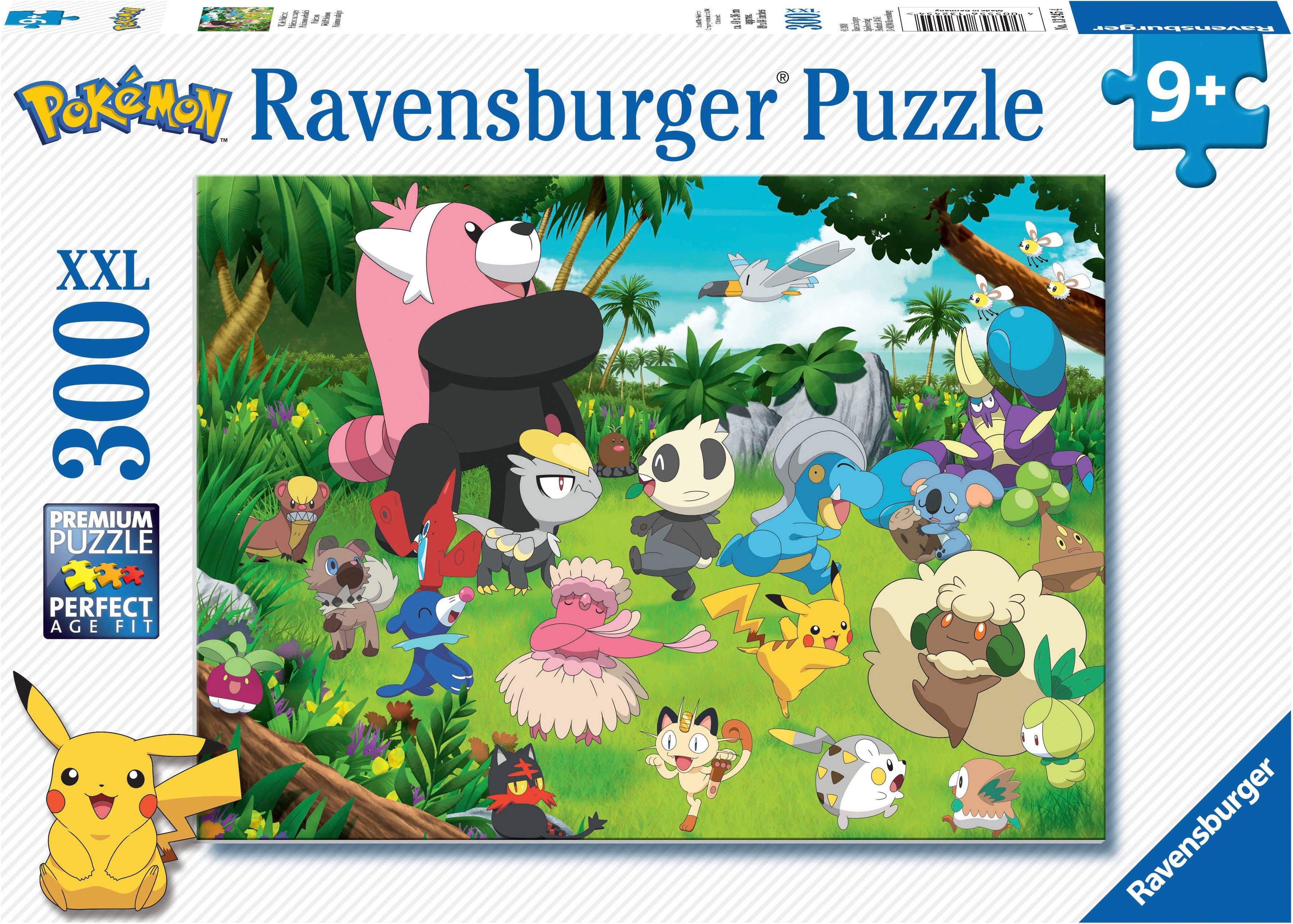 Ravensburger Puzzle Wilde Pokémon, 300 Puzzleteile,
