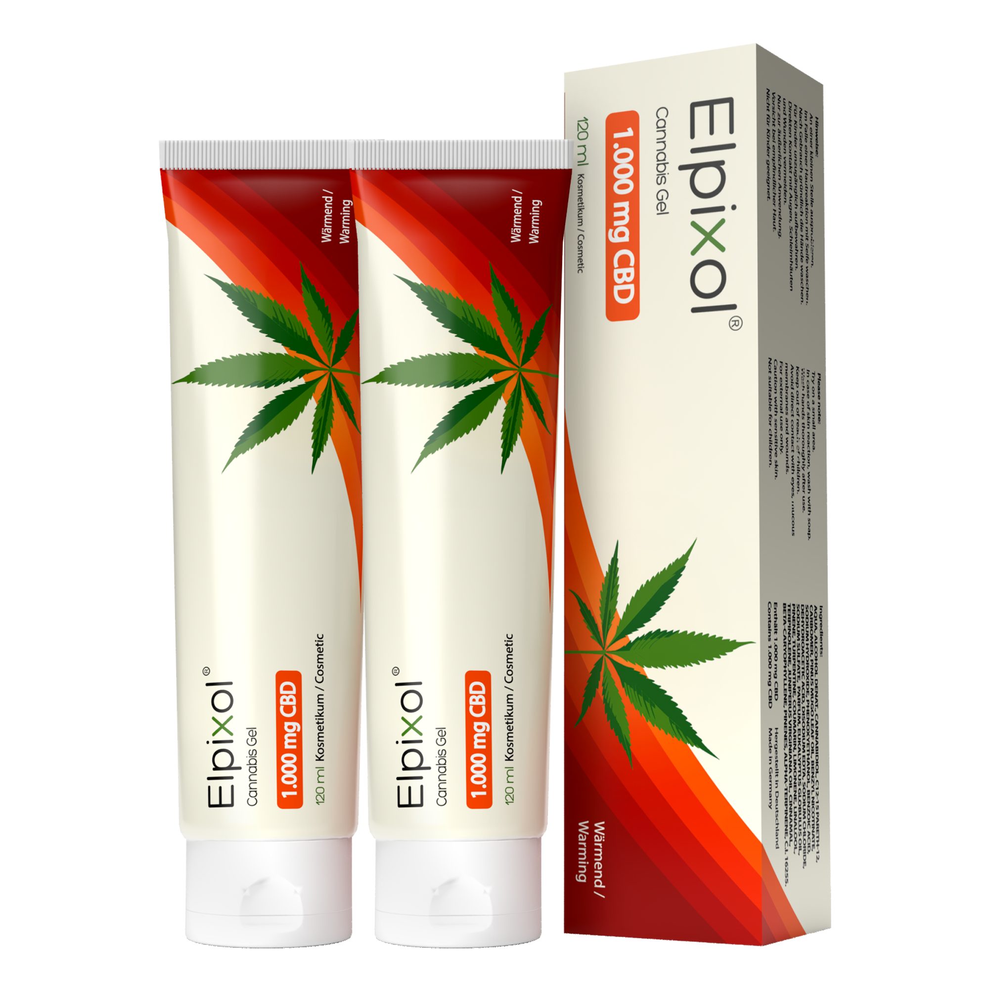 Elpixol® Körpergel Cannabis Gel 1.000mg CBD