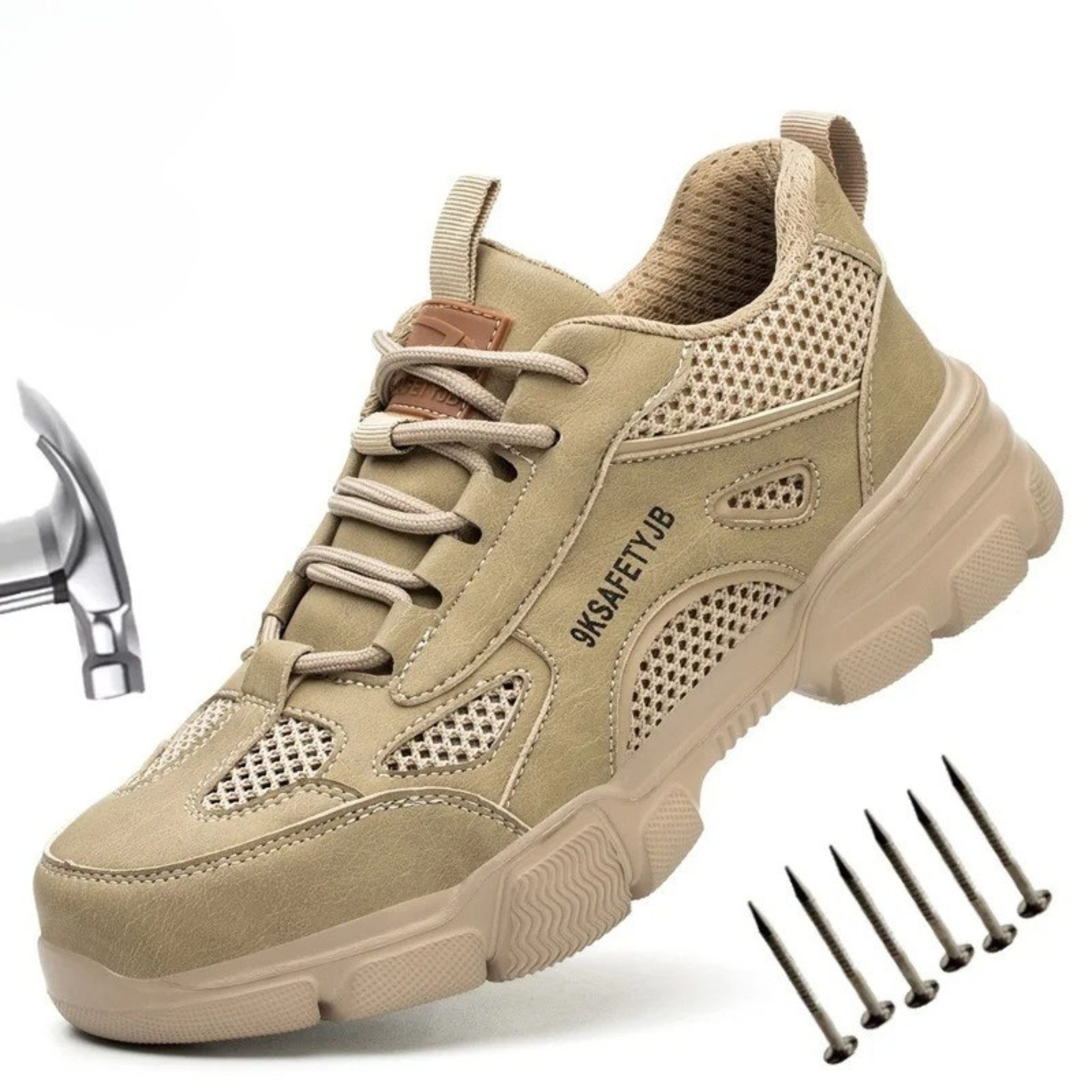 ARMORAX Sicherheitsschuhe mit Stahlkappe & stichschutz-Sohle