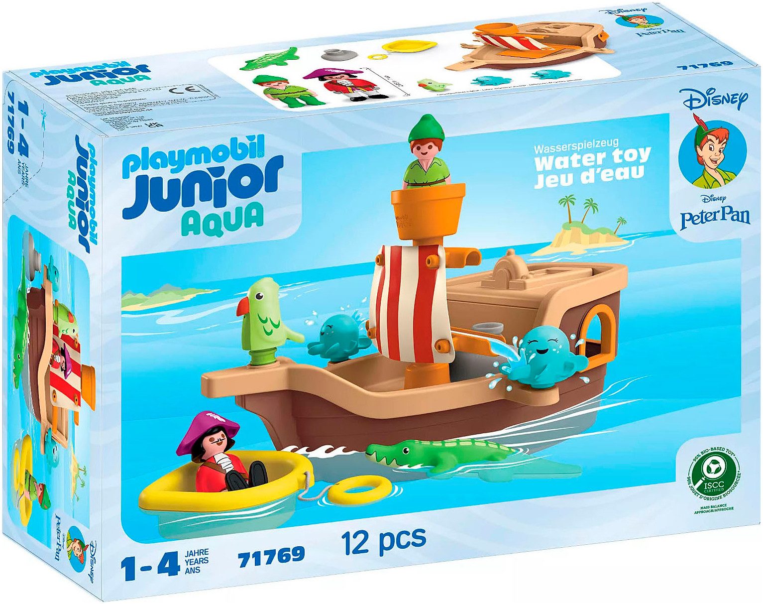 Playmobil® Peter Pans Piratenschiff mit Wasserspritzspaß