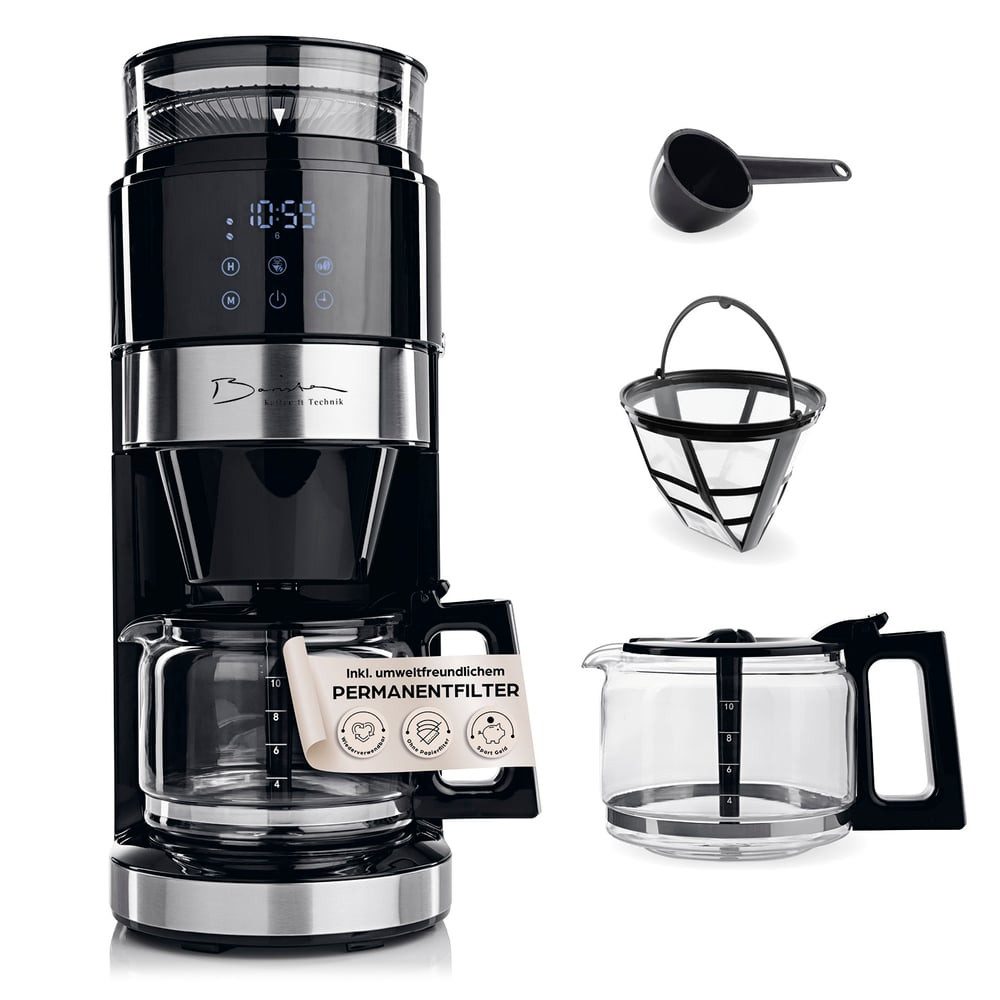 Barista Kaffeemaschine mit Mahlwerk Filterkaffeemaschine mit
