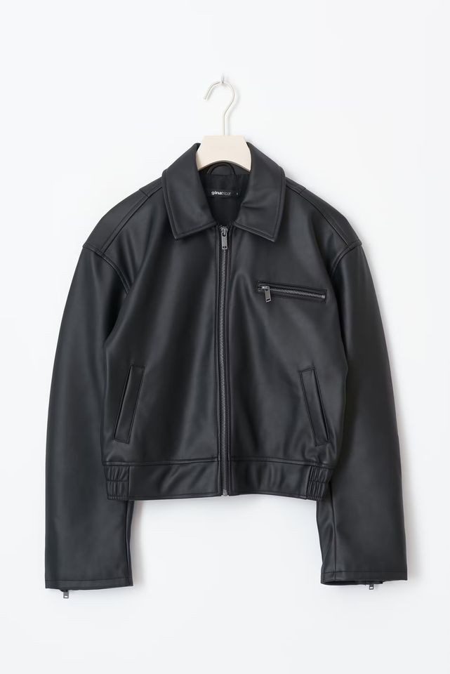 Gina Tricot Lederimitatjacke - Stylische Gina