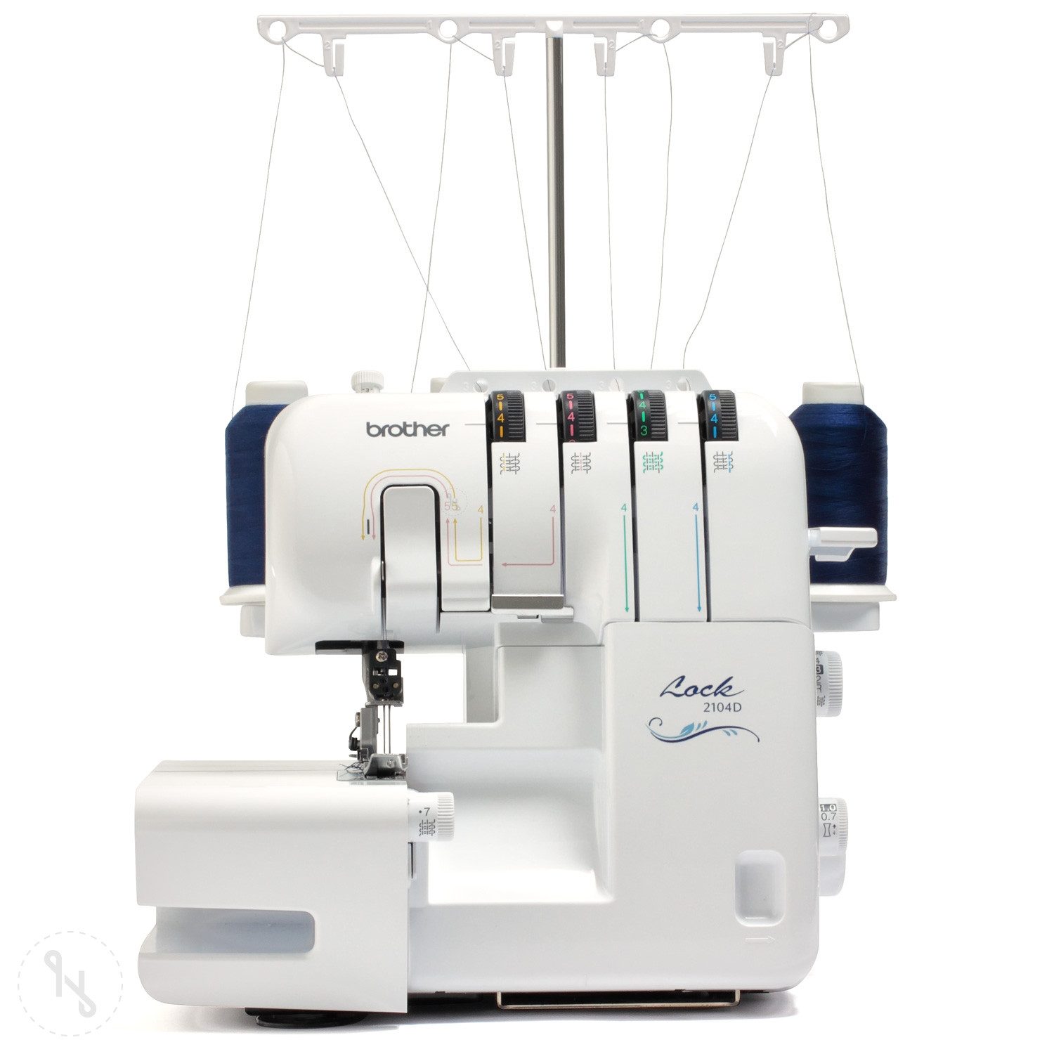 Brother Coverstich-Nähmaschine Overlock 2104 D