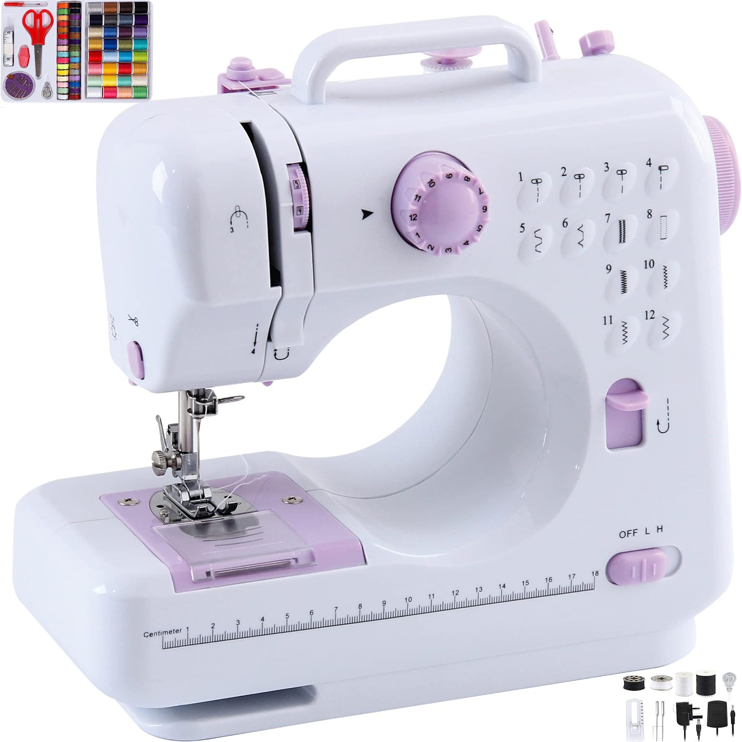 ibettertec Nähmaschine Nähmaschine für Anfänger, 12