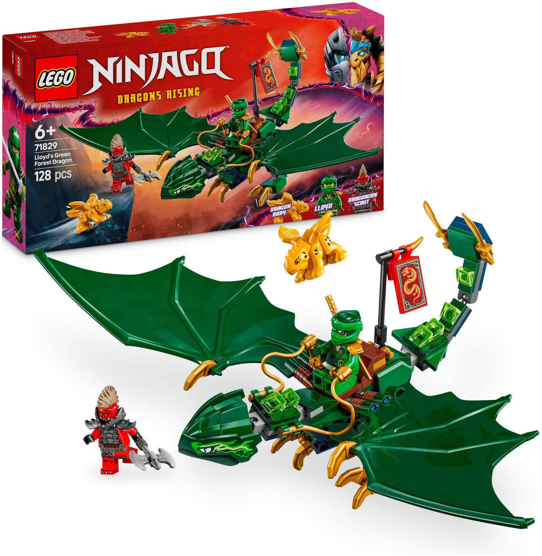 LEGO® Lloyds grüner Walddrache (71829), LEGO
