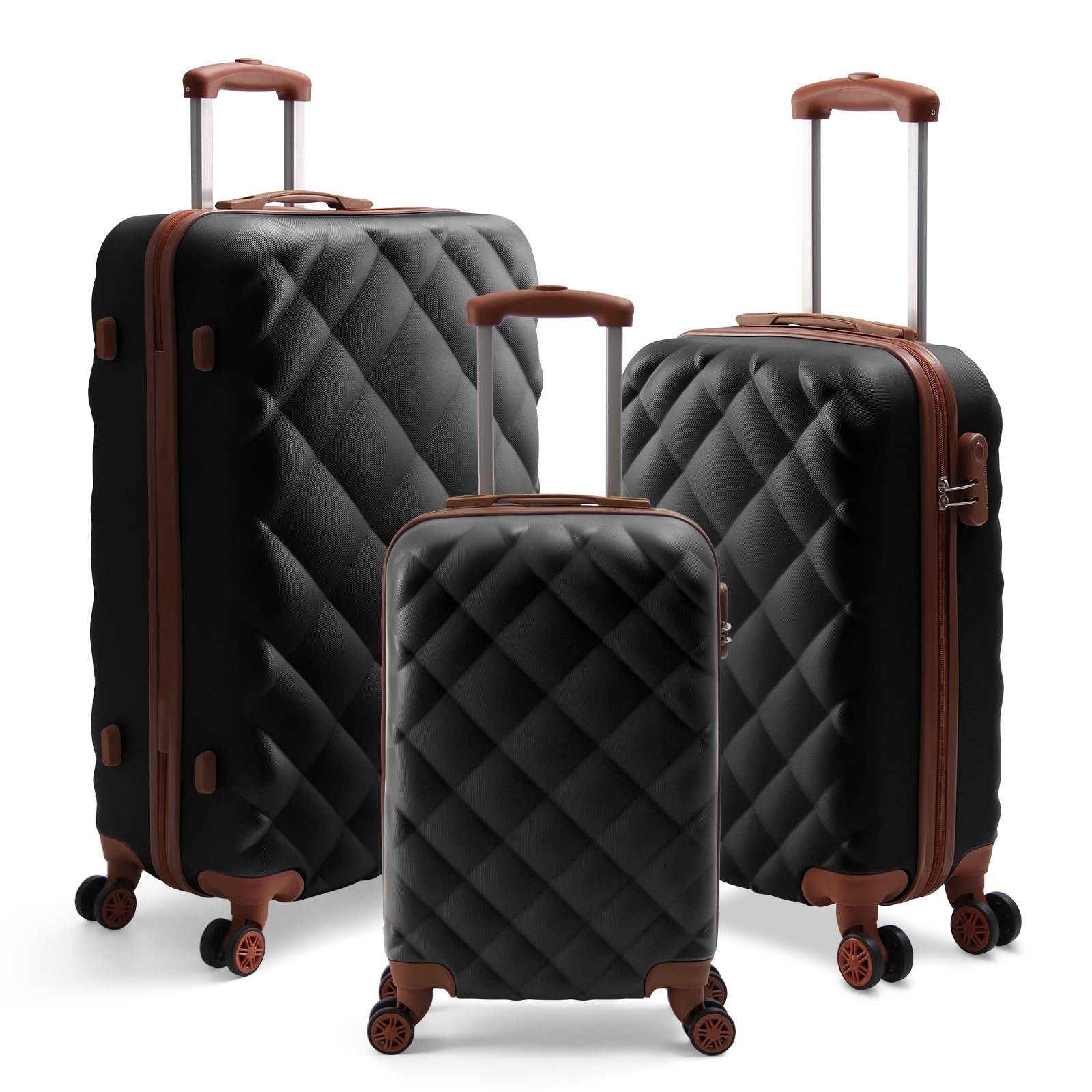 HOMELUX Trolleyset Kofferset Reisekoffer 3er ABS