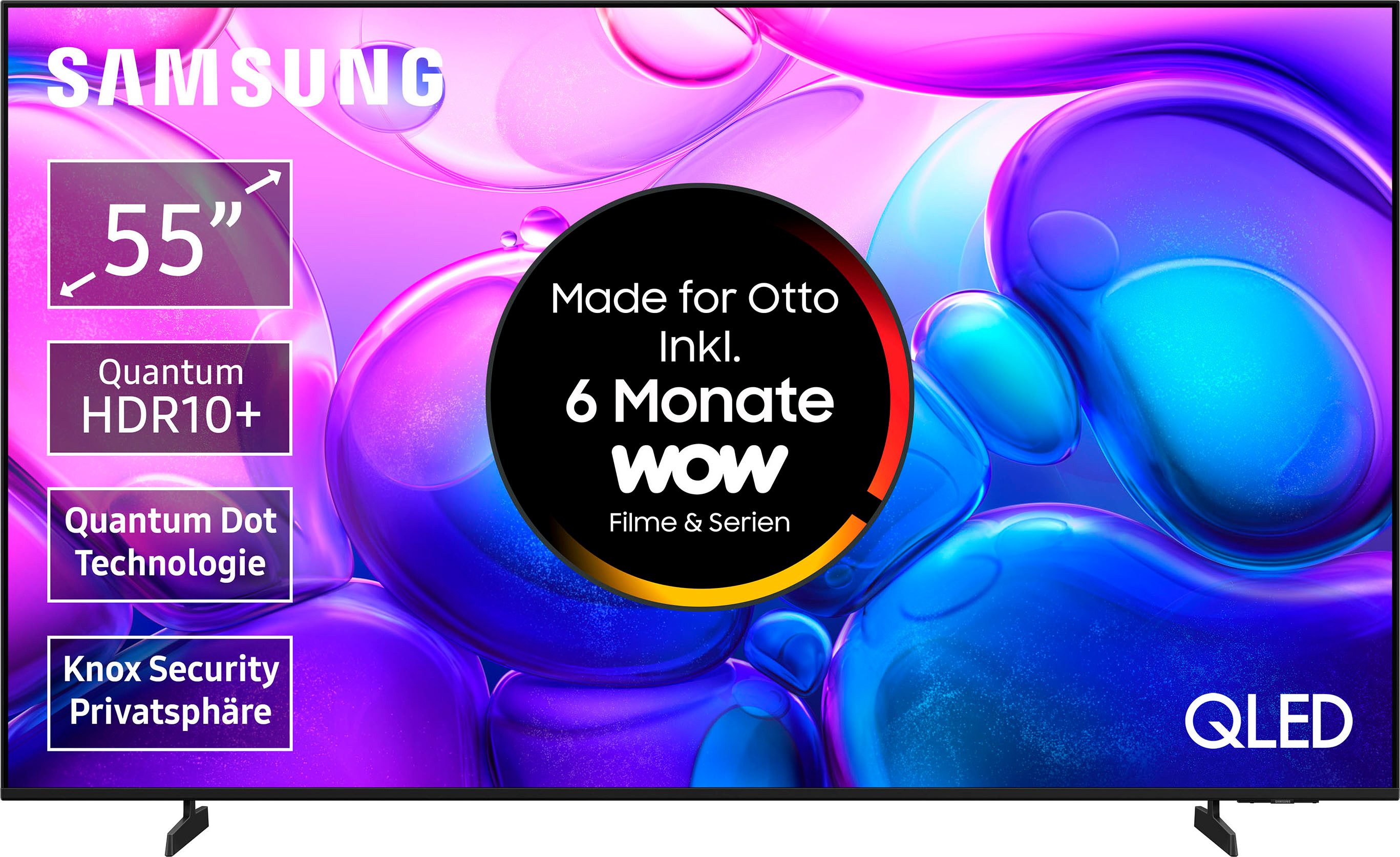 Samsung GQ55Q6FAAU QLED-Fernseher (138 cm/55 Zoll,