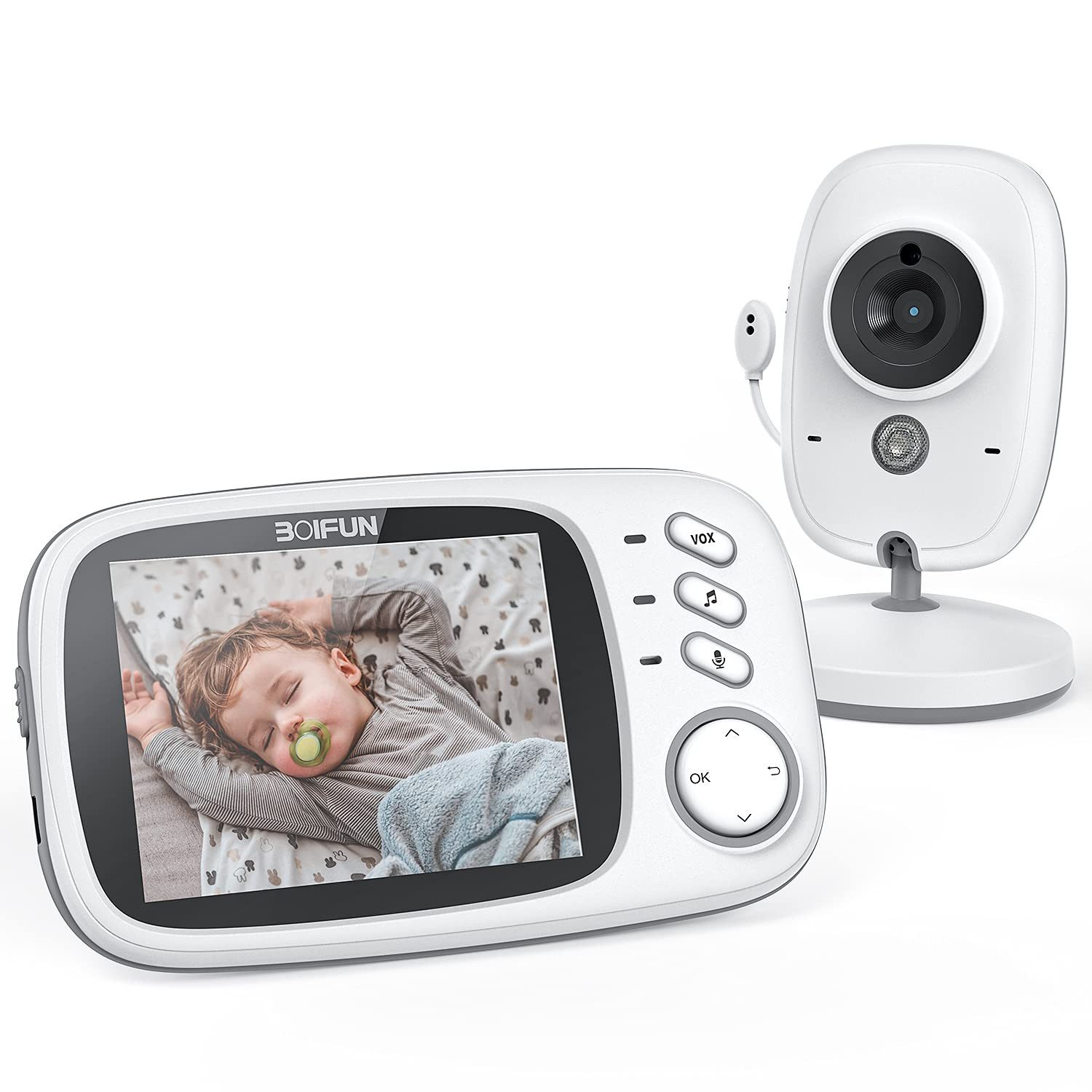 Boifun Babyphone Babyphone mit Kamera VOX