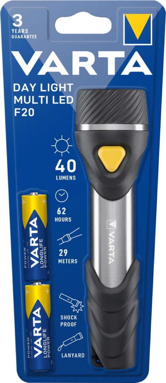 VARTA LED Taschenlampe Taschenlampe LED Day