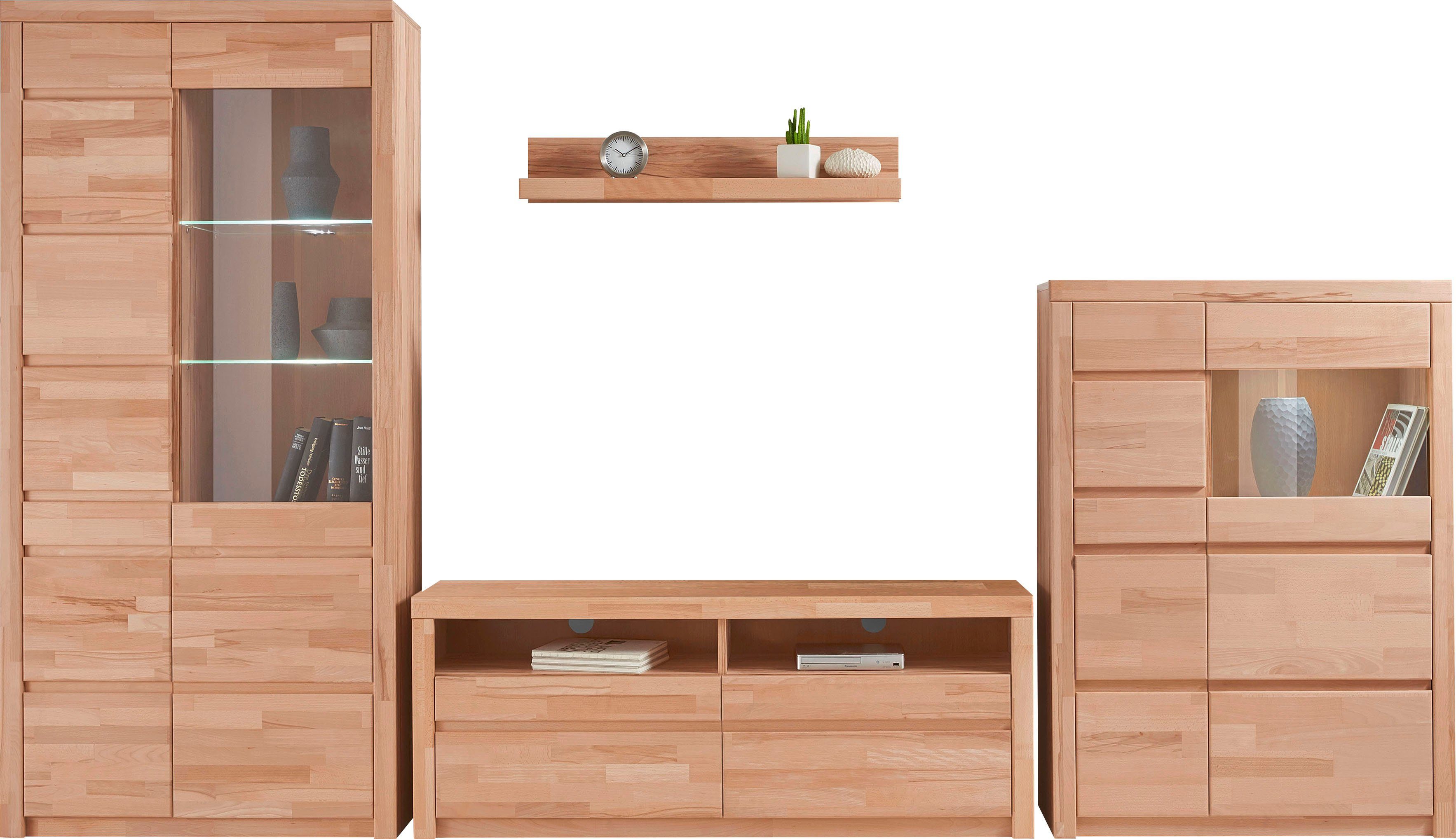 Home affaire Wohnwand Silkeborg, (Set, 4-St),