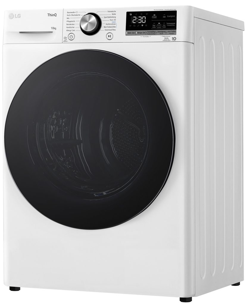 LG Wärmepumpentrockner Serie 3 V9AYXT, Dual