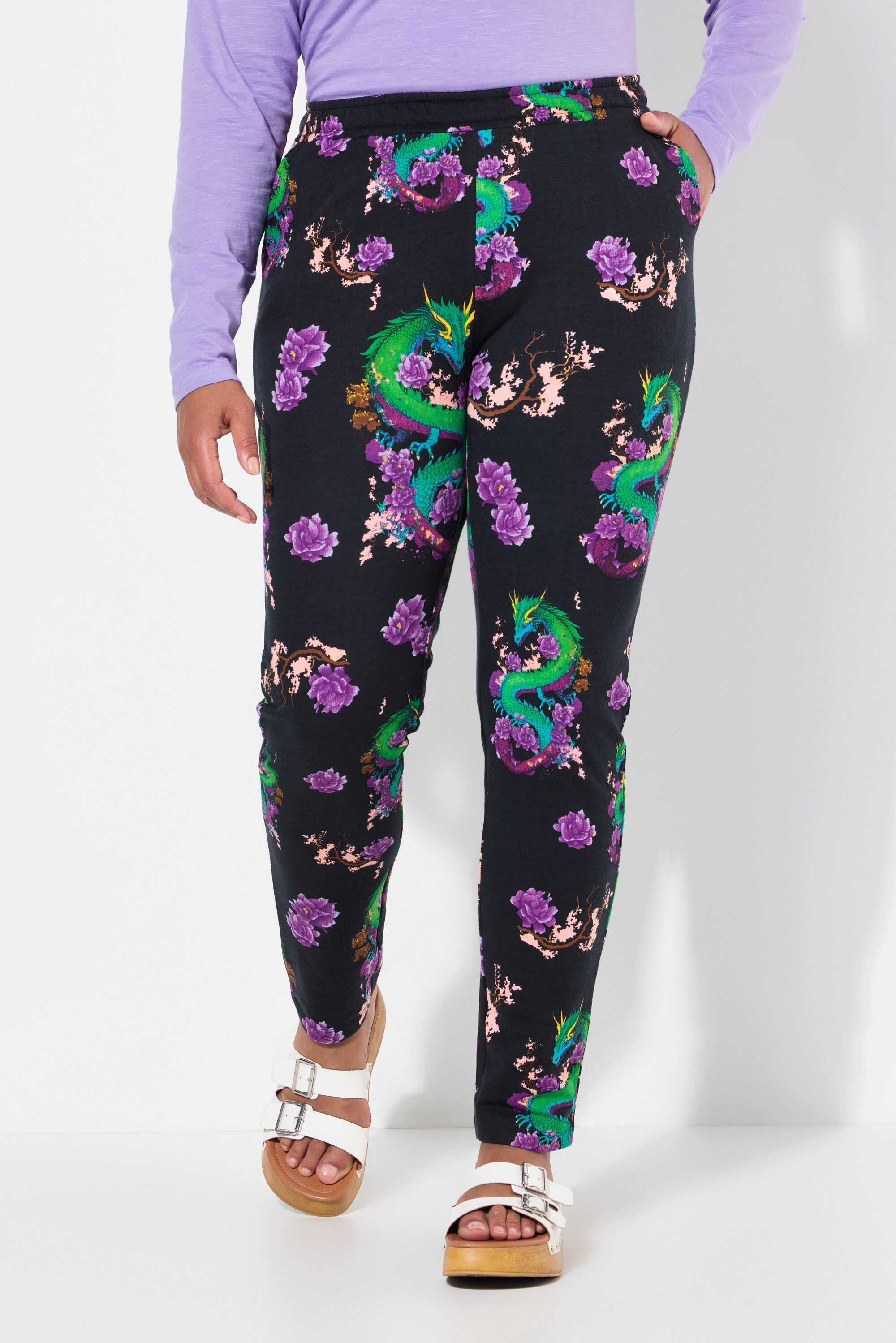 Angel of Style Jogginghose Jogginghose Drachen-Muster