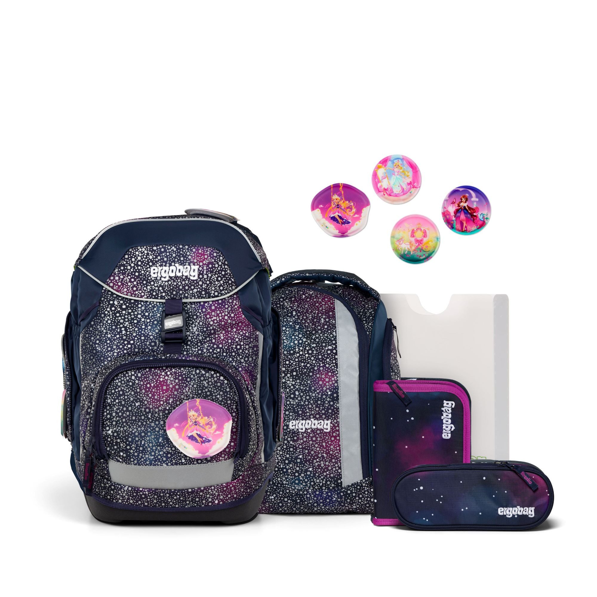 ergobag Schulranzen Ergobag Pack Bärlaxy Set