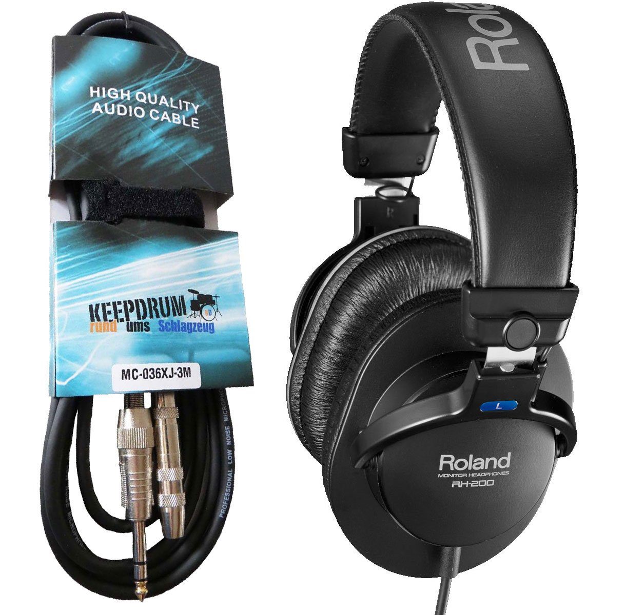 Roland Audio Roland RH-200 Black mit