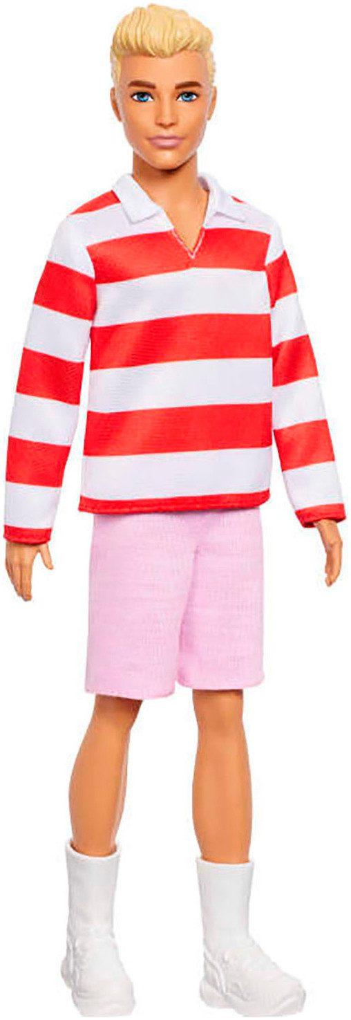 Barbie Anziehpuppe Fashionista Ken-Puppe - Red