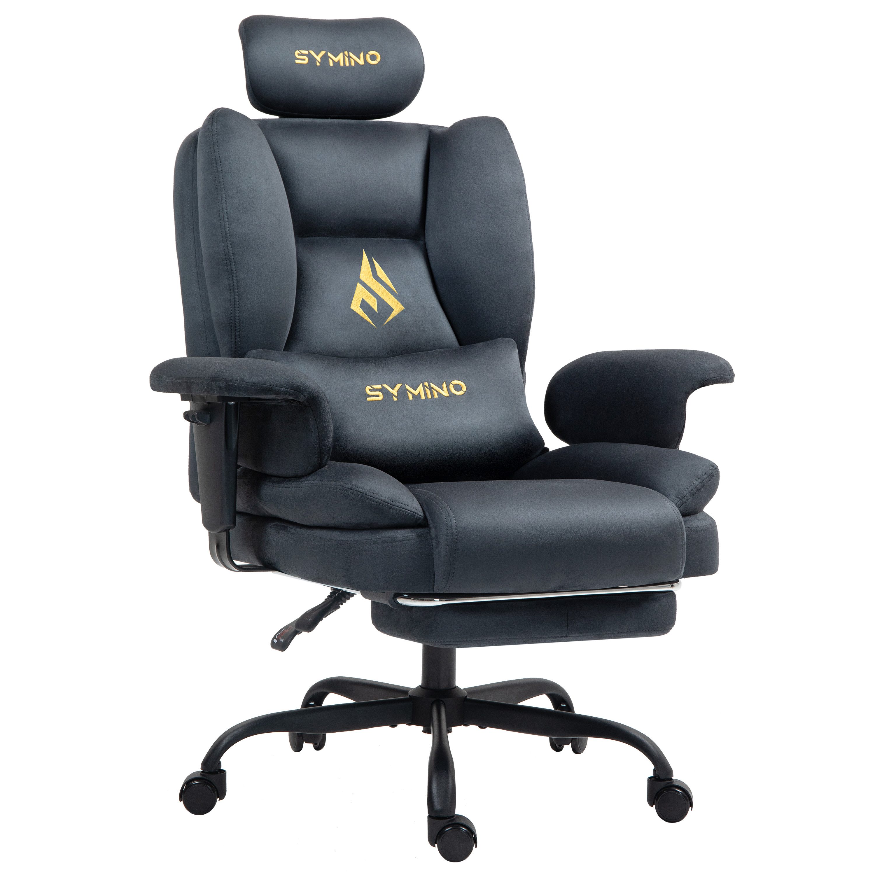 symino Stuhl Ergonomischer Sofa-Gaming-Stuhl, Verstellbarer Gamer-Stuhl,