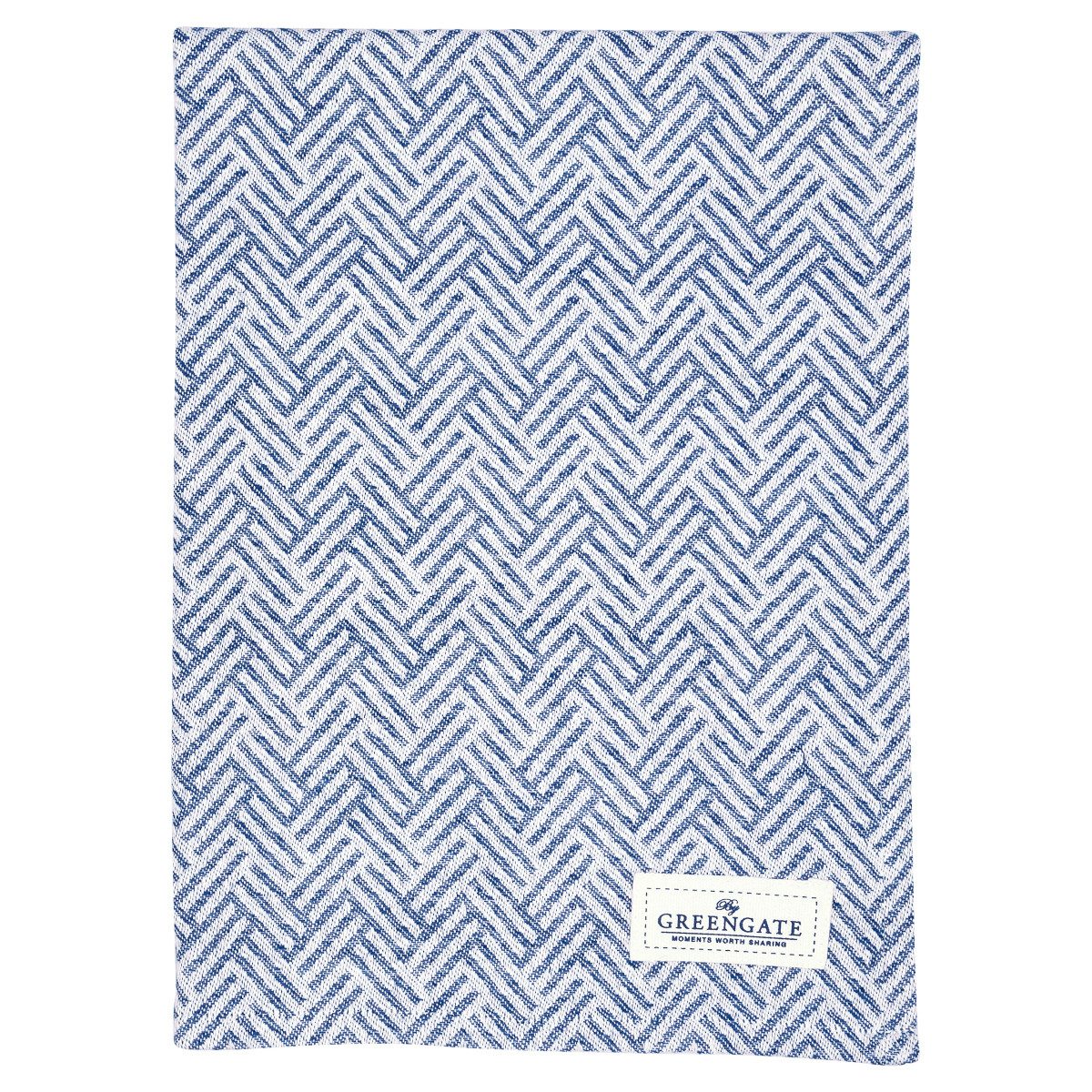 Greengate Geschirrtuch Anneli Geschirrtuch blue 70x50cm