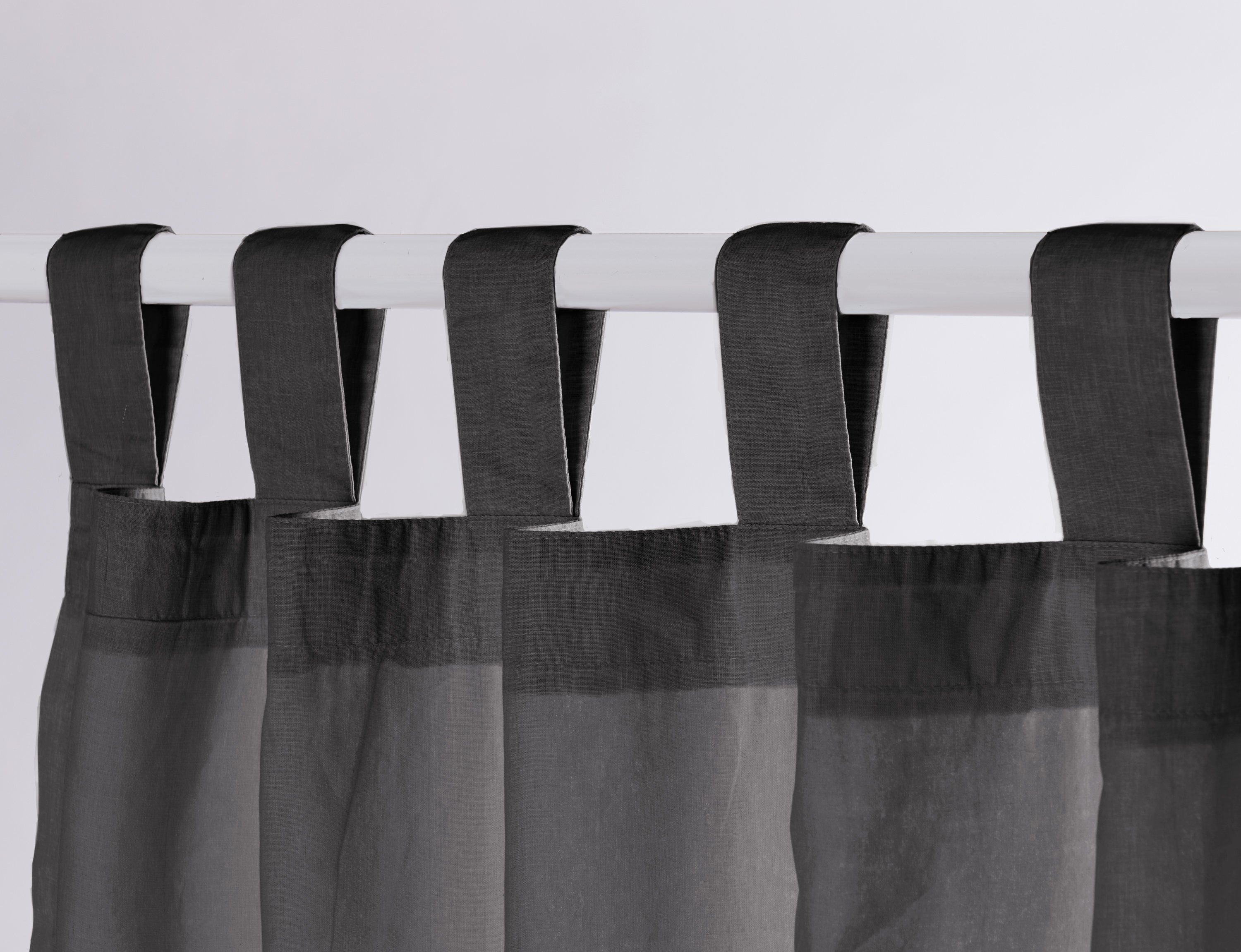 Giantore Gardine Schlaufenschal Gardine, 145x250cm, edel