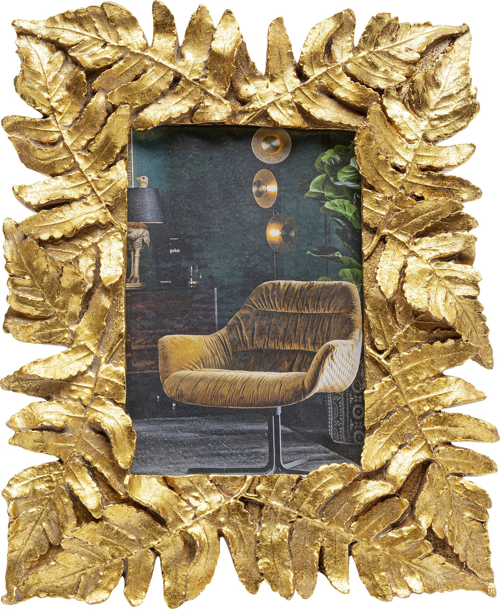 Kare Design Bilderrahmen Bilderrahmen Gold Leaves