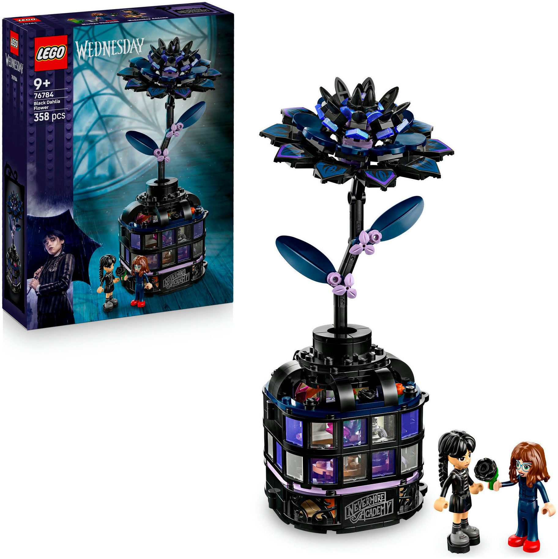 LEGO® Schwarze Dahlie (76784), LEGO Wednesday