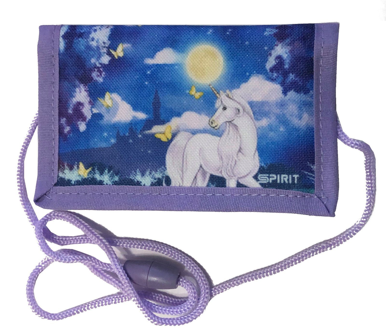 Spirit Brustbeutel Einhorn Geldbörse Geldbeutel Kinder