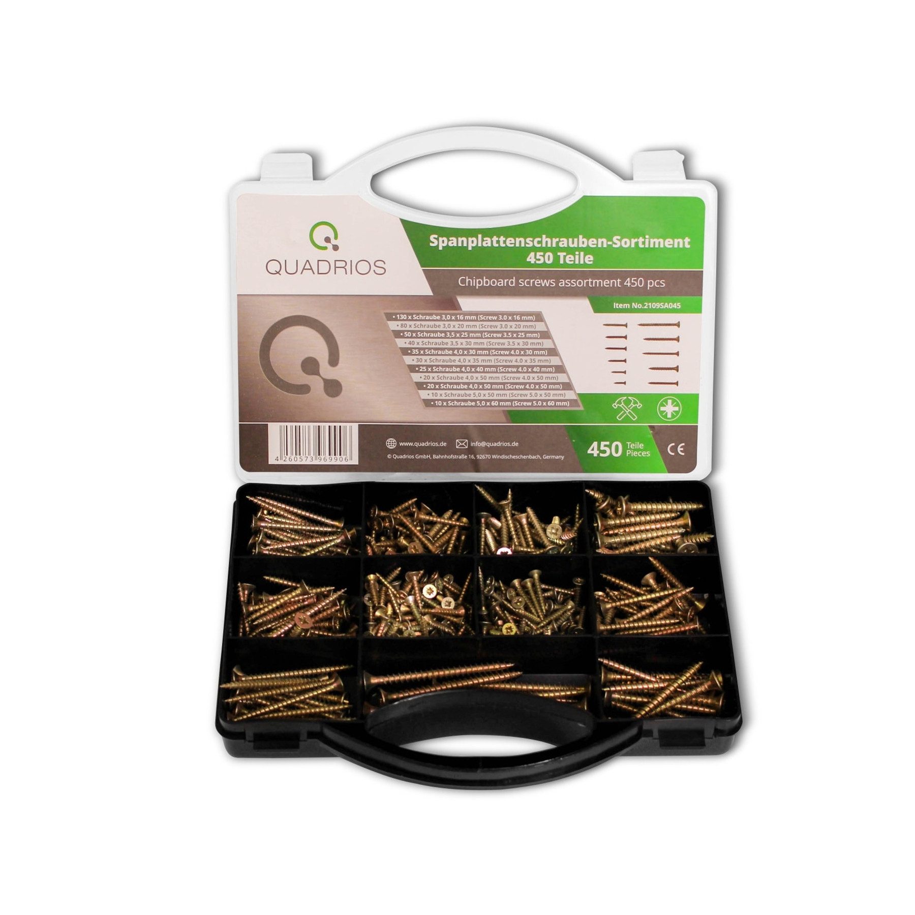 Quadrios Schrauben-Set QUADRIOS Schrauben-Set, 2109SA045, für